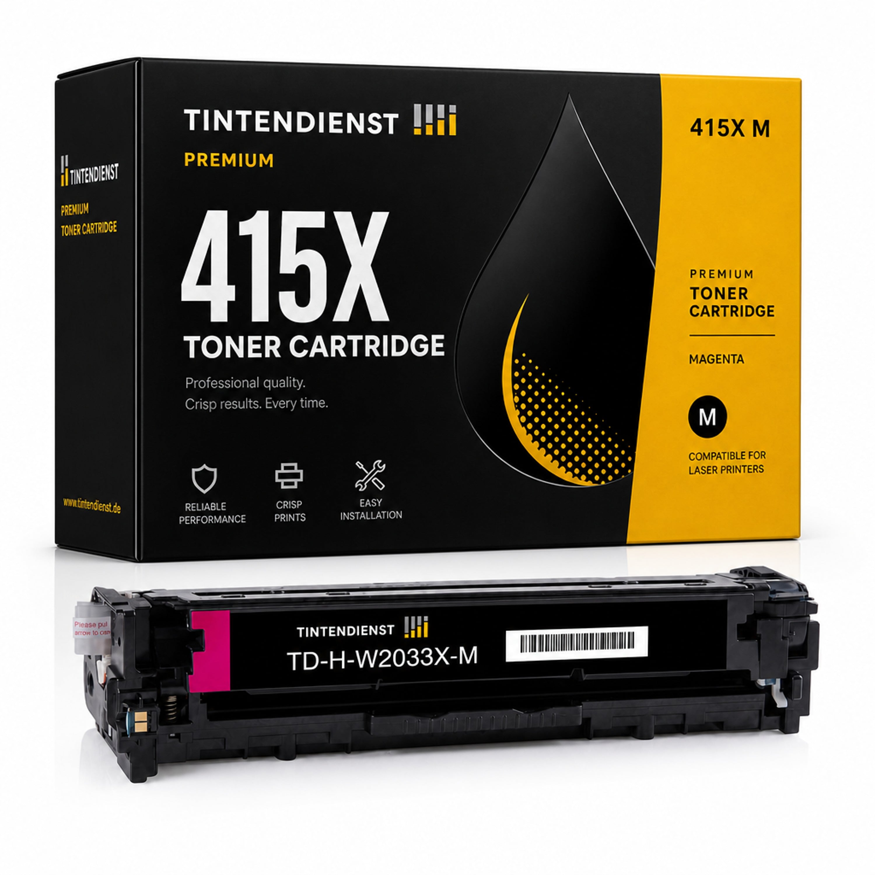 Toner kompatibel zu HP 415X, magenta