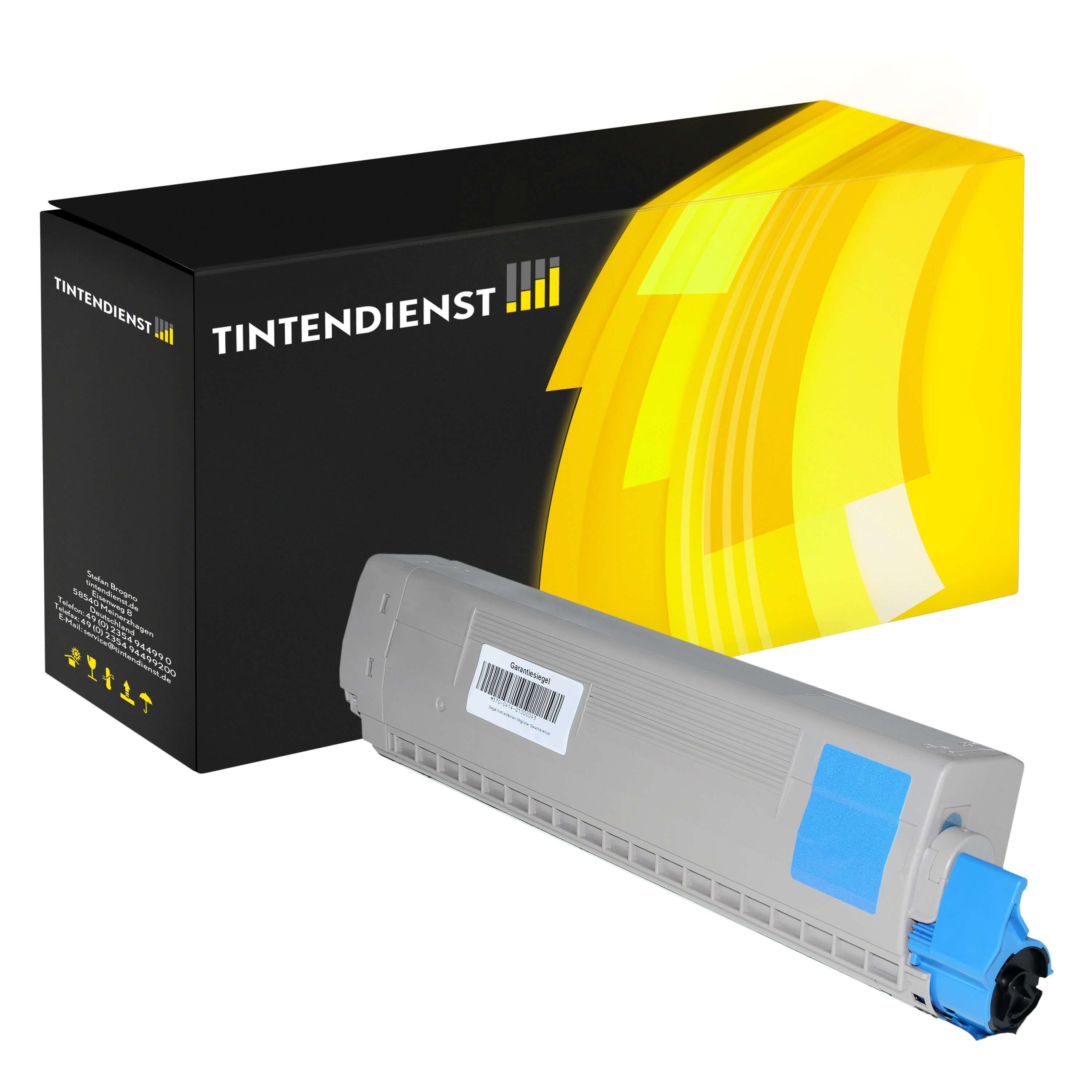Toner kompatibel zu OKI 44844615, cyan