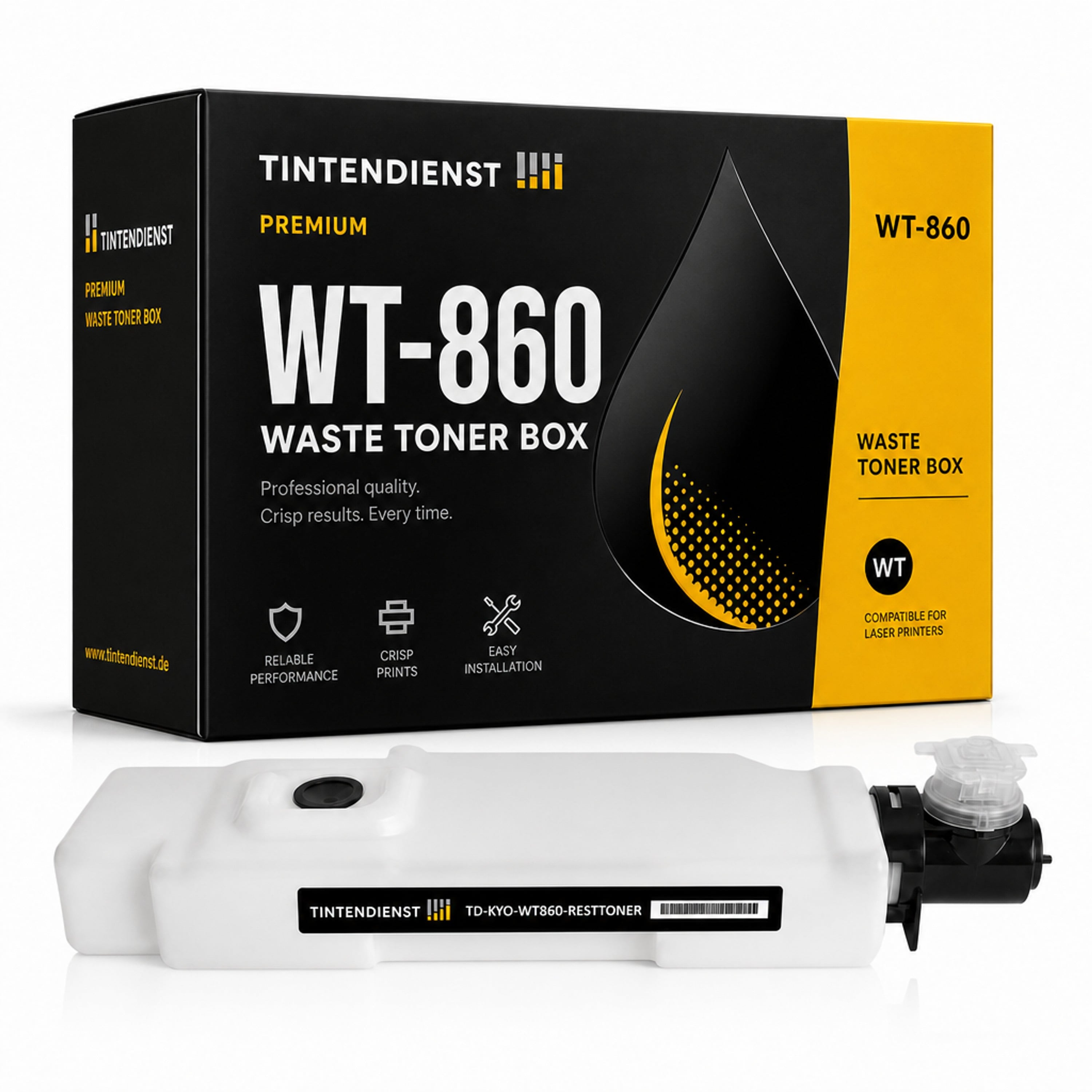 Resttonerbehälter kompatibel zu Kyocera WT-860