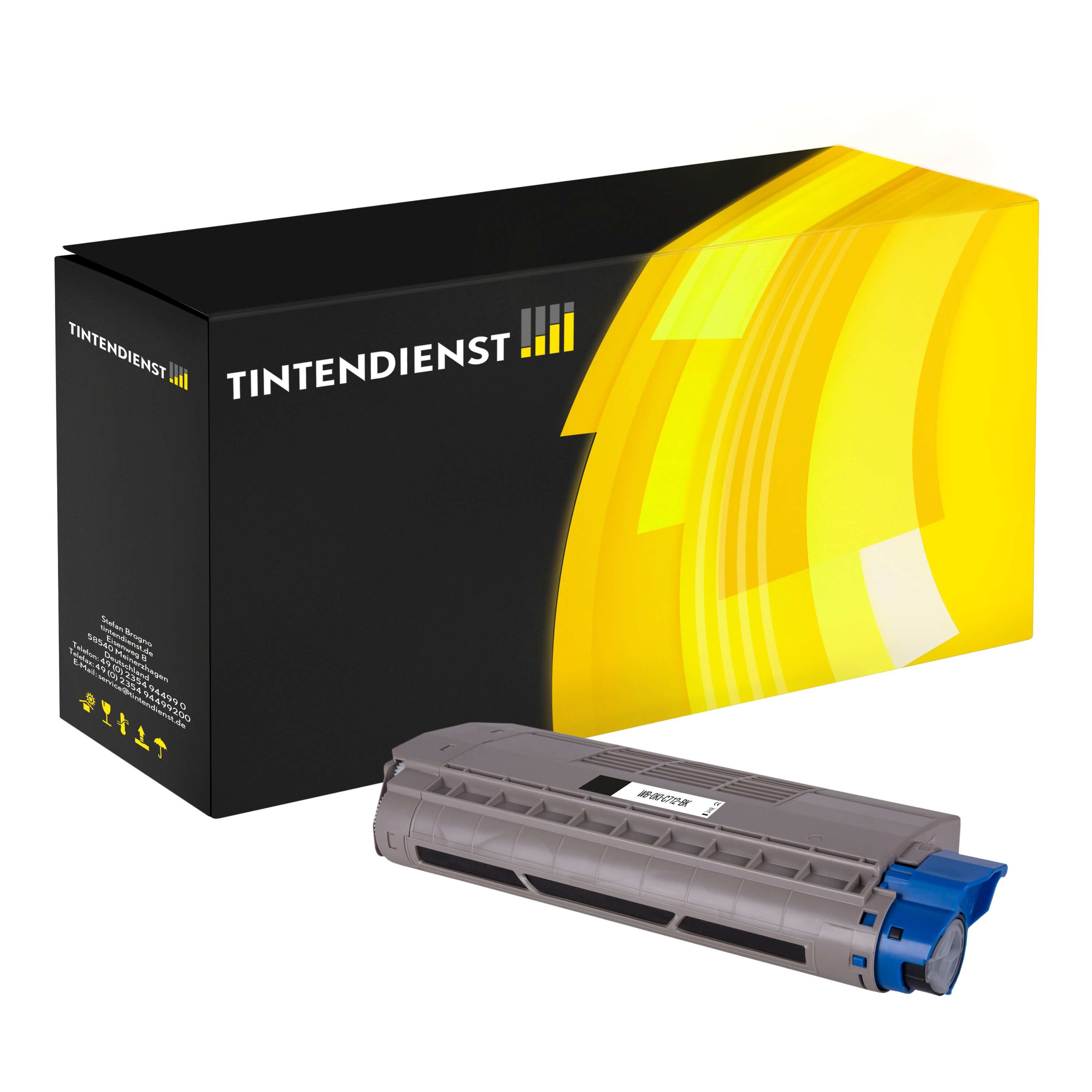 Toner kompatibel zu OKI 46507616, schwarz