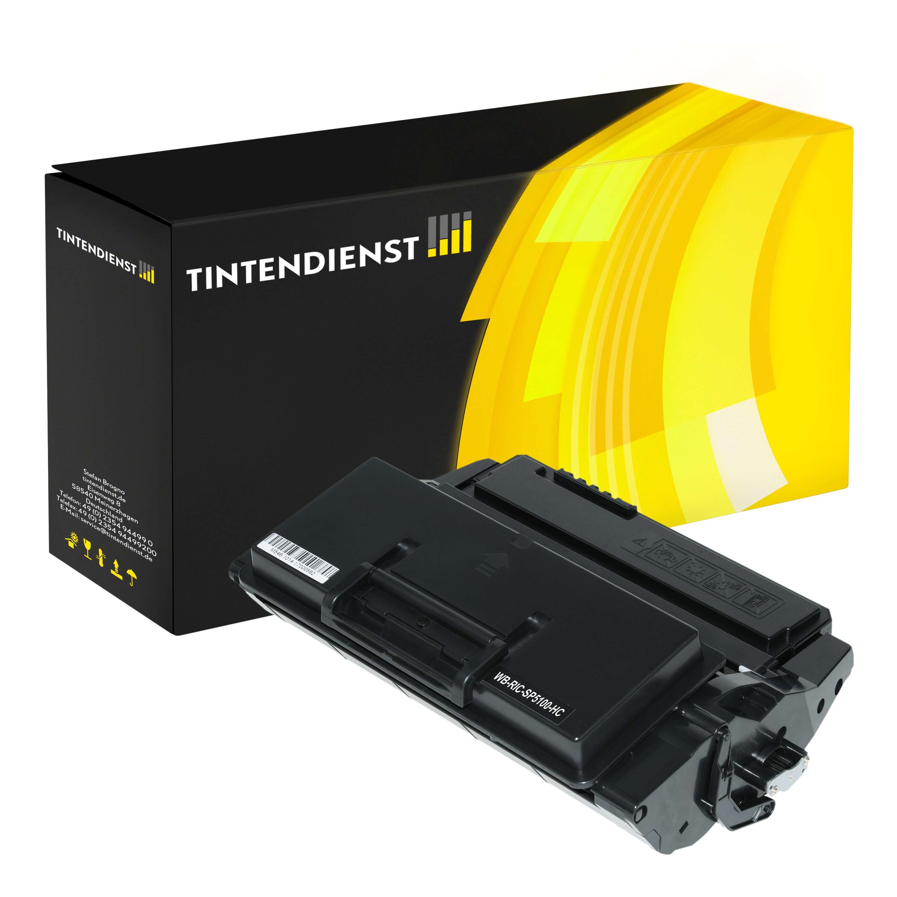 Tintendienst Toner Ricoh SP5100 HC 407164 bk