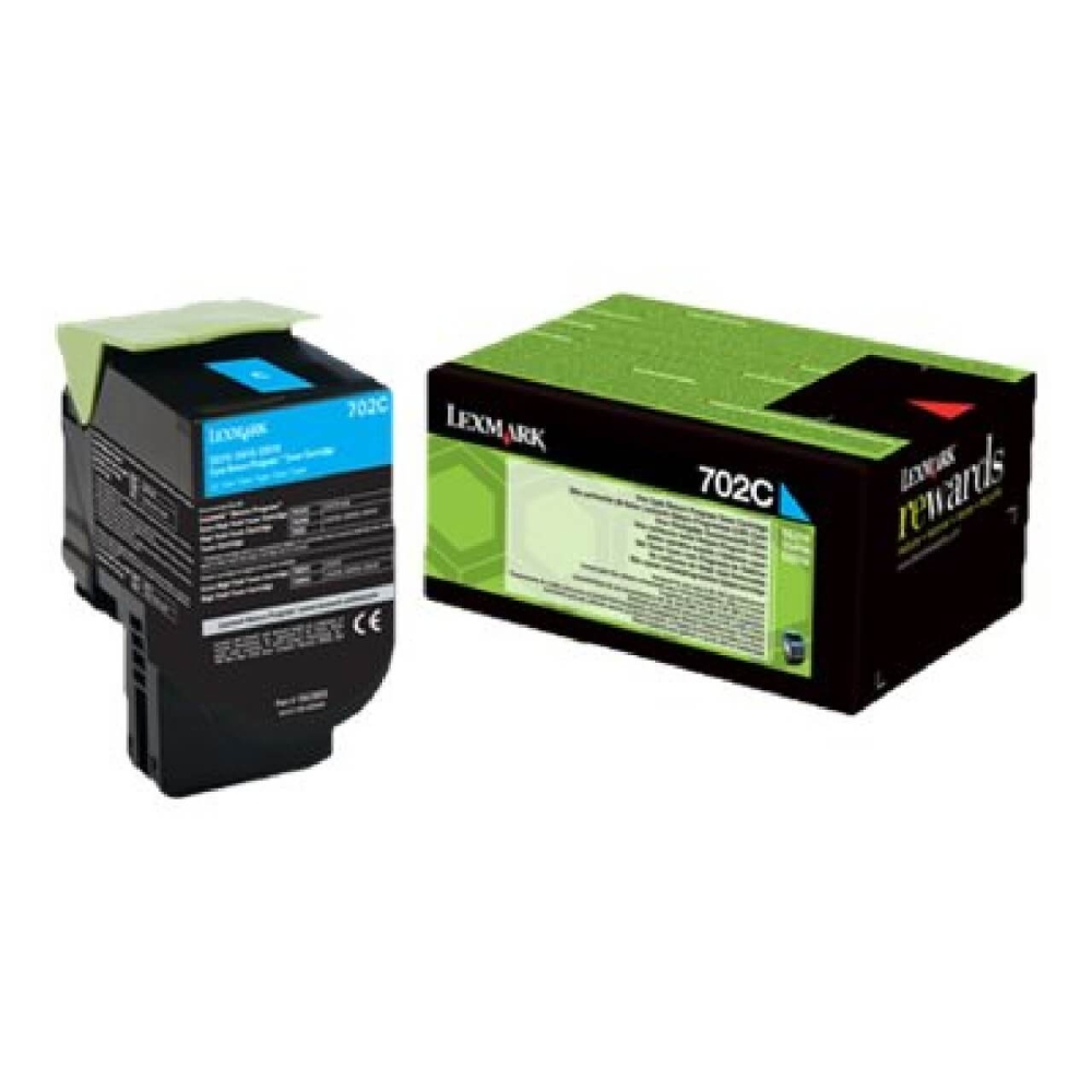 Original Toner für Lexmark 702C 70C20C0