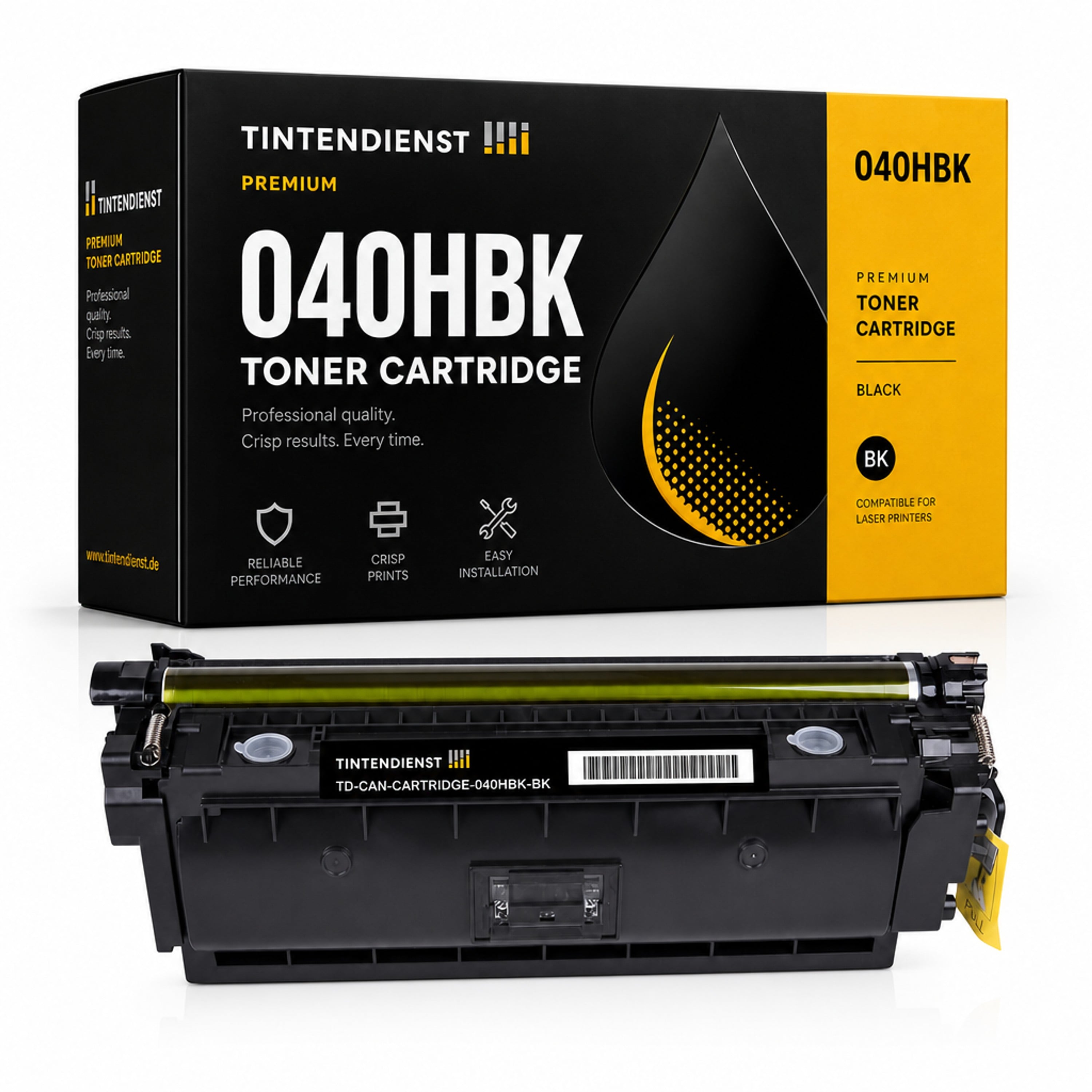 Toner kompatibel zu Canon 040hBK, schwarz