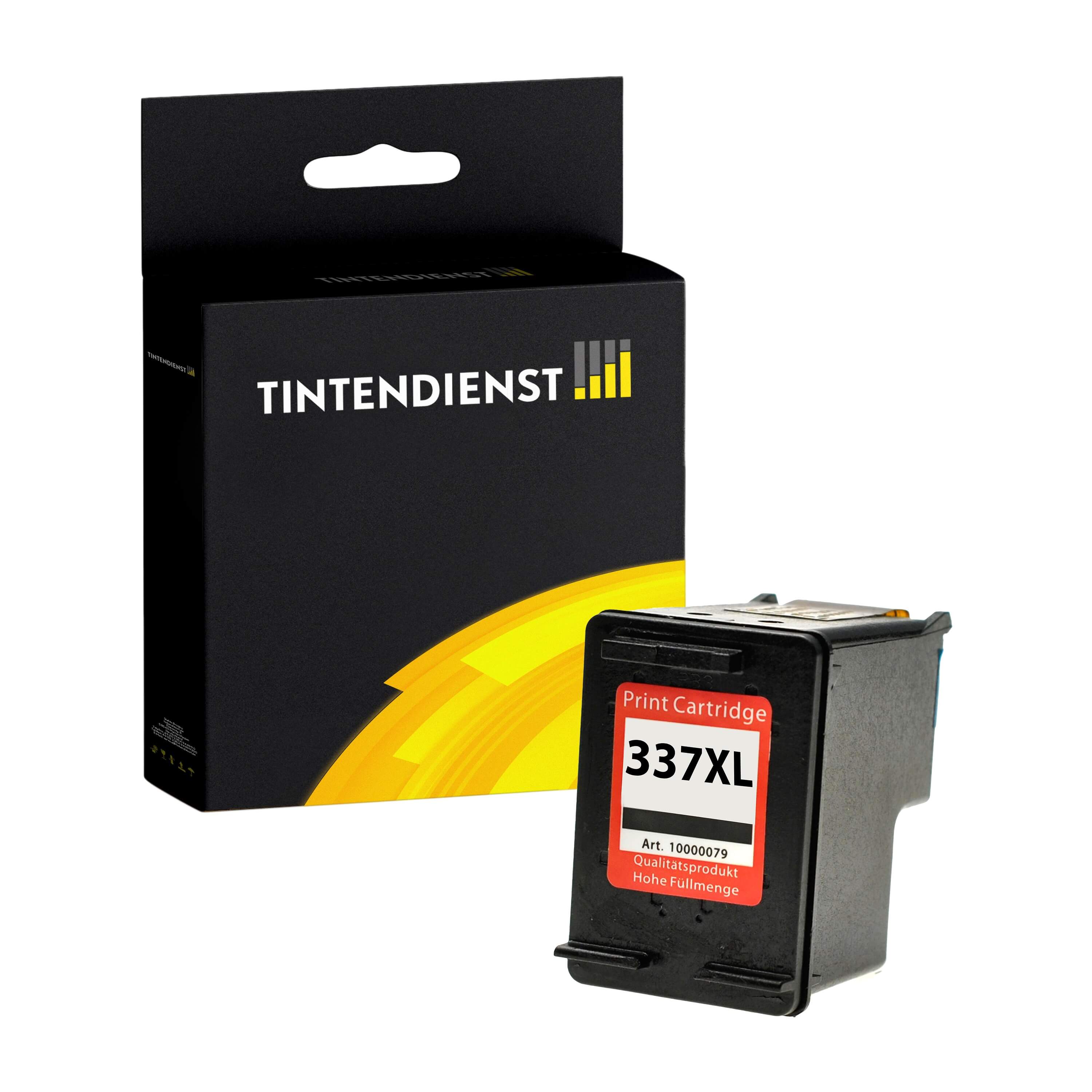 HP 337 Druckerpatrone (C9364EE) schwarz – Tintendienst kompatibel