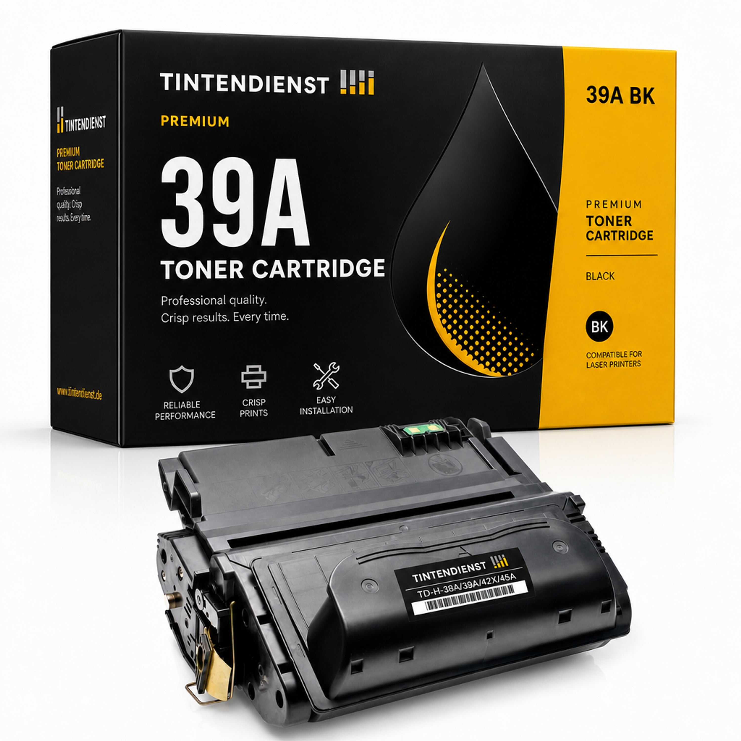 Toner kompatibel zu HP 39A, schwarz