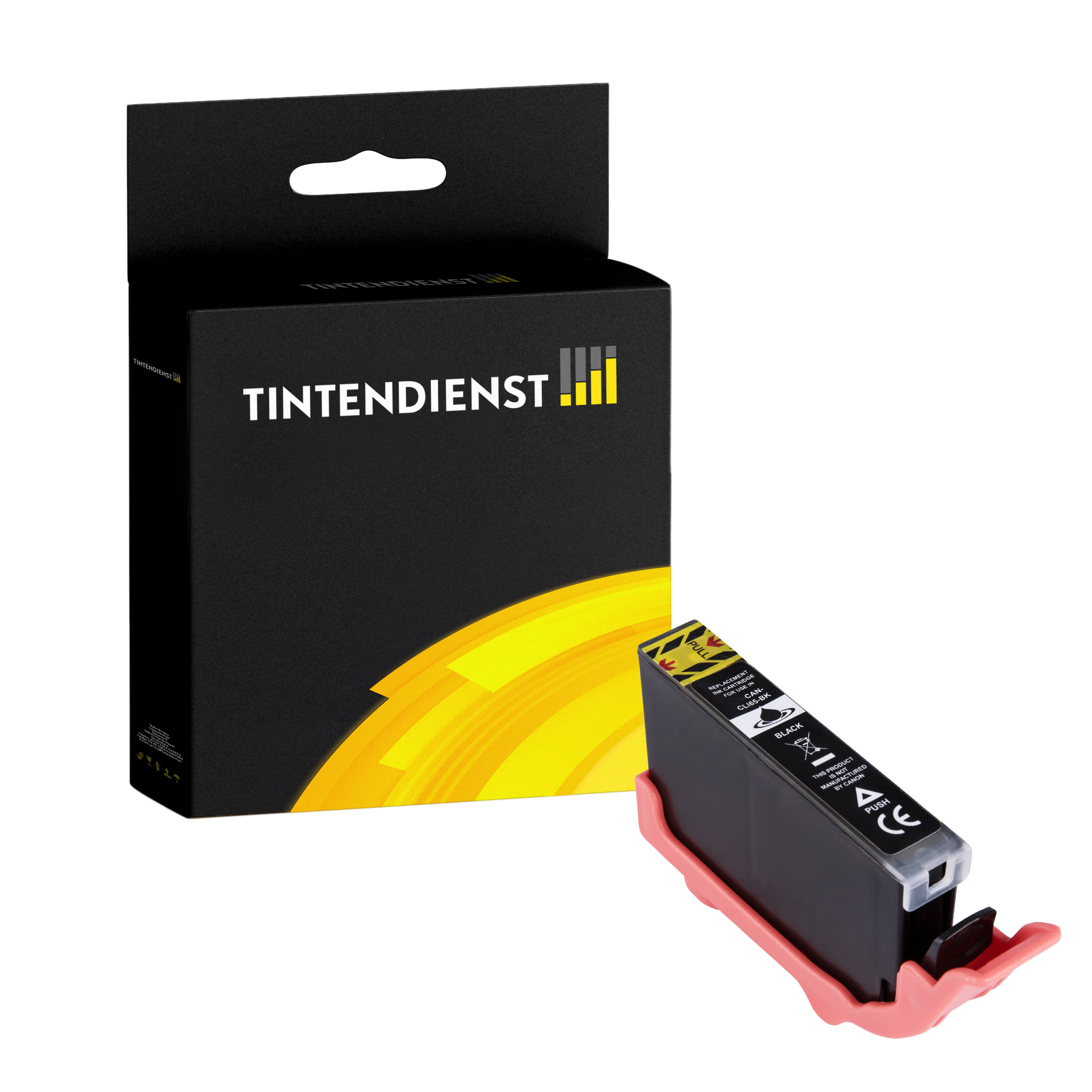 Tintendienst kompatibel für Canon Tintenpatrone 4215C001 / CLI-65BK Schwarz