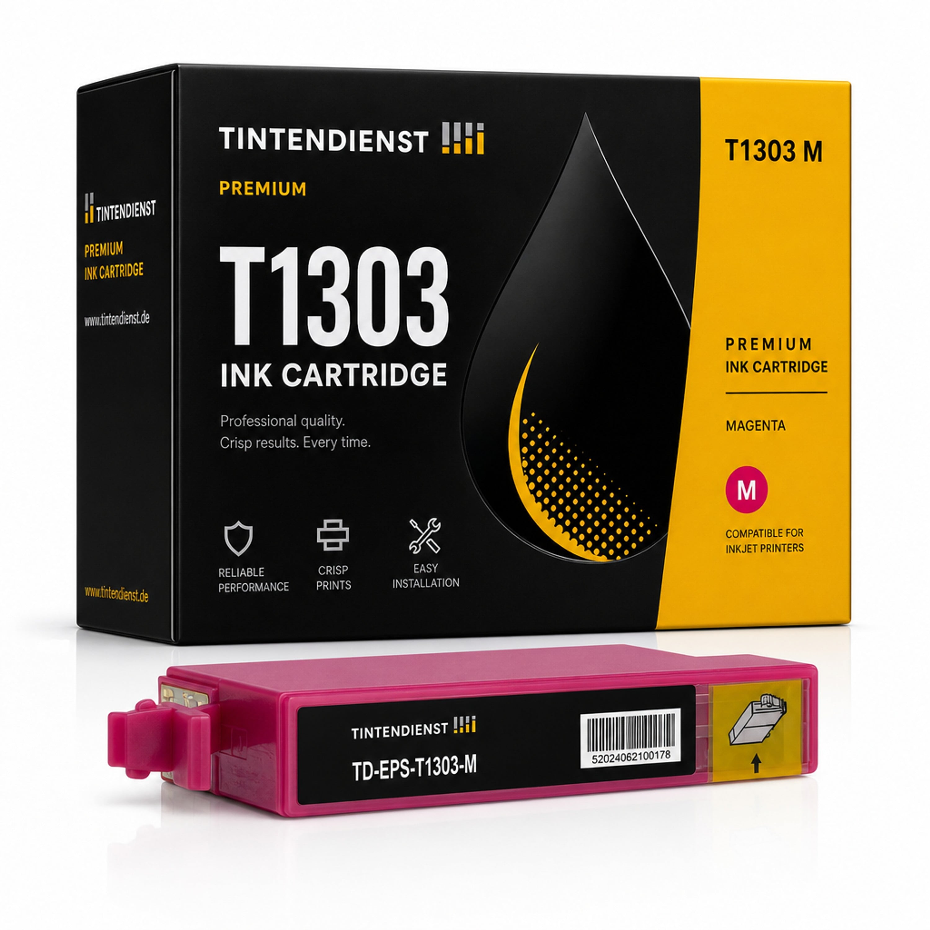 Druckerpatrone kompatibel zu Epson T1303, magenta