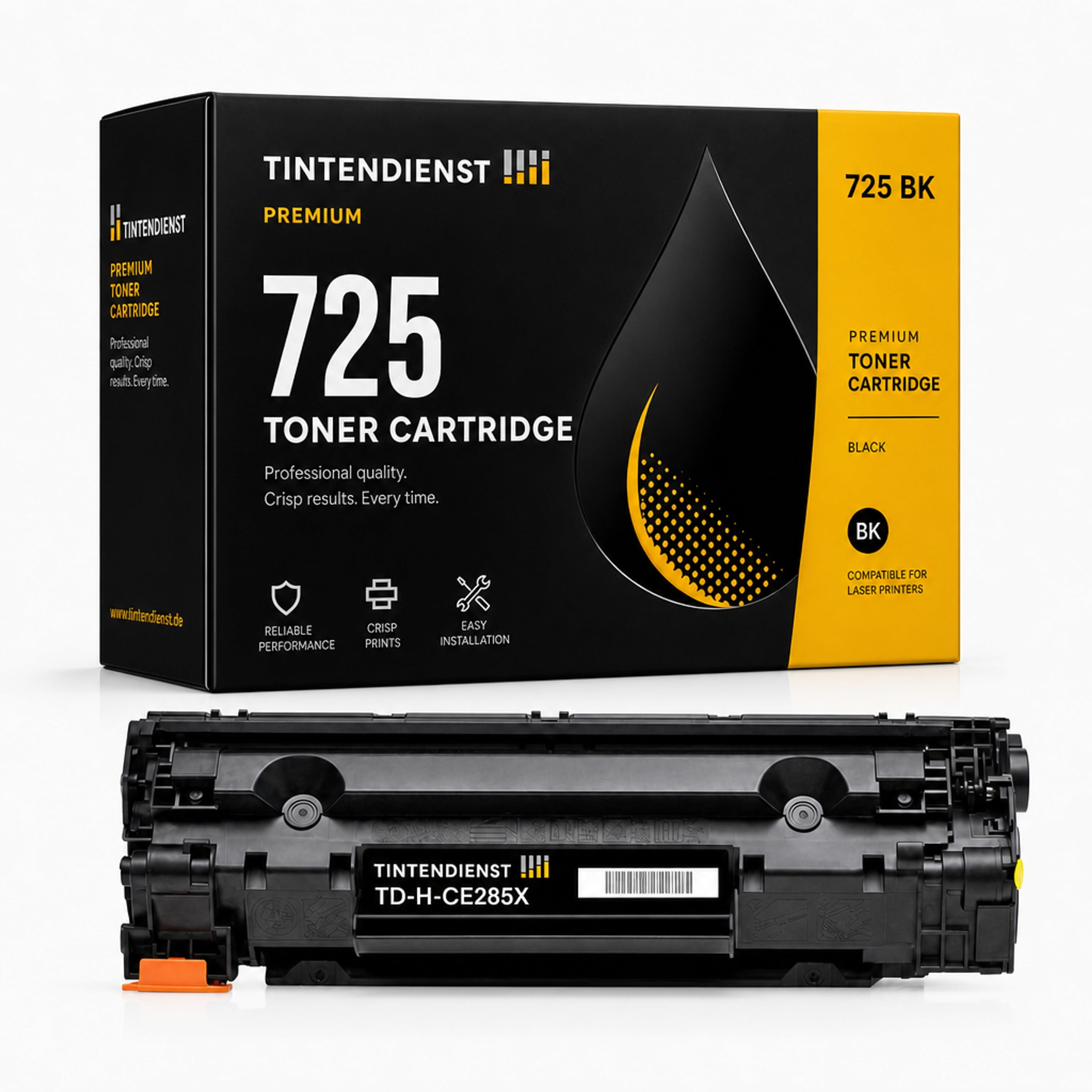 Toner kompatibel zu Canon 725 XXL, schwarz