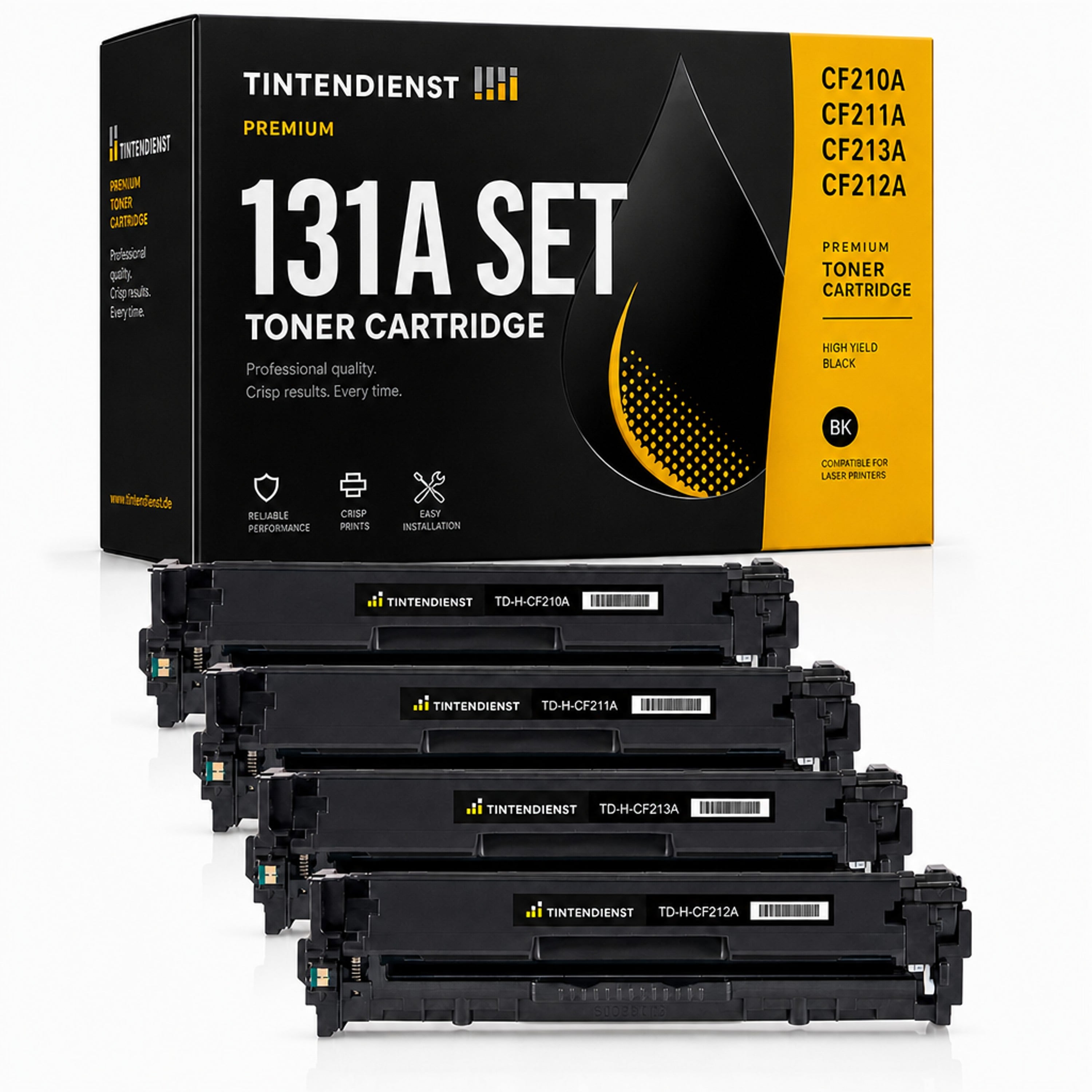 Set kompatibel zu Canon 6272B002, 4 Toner