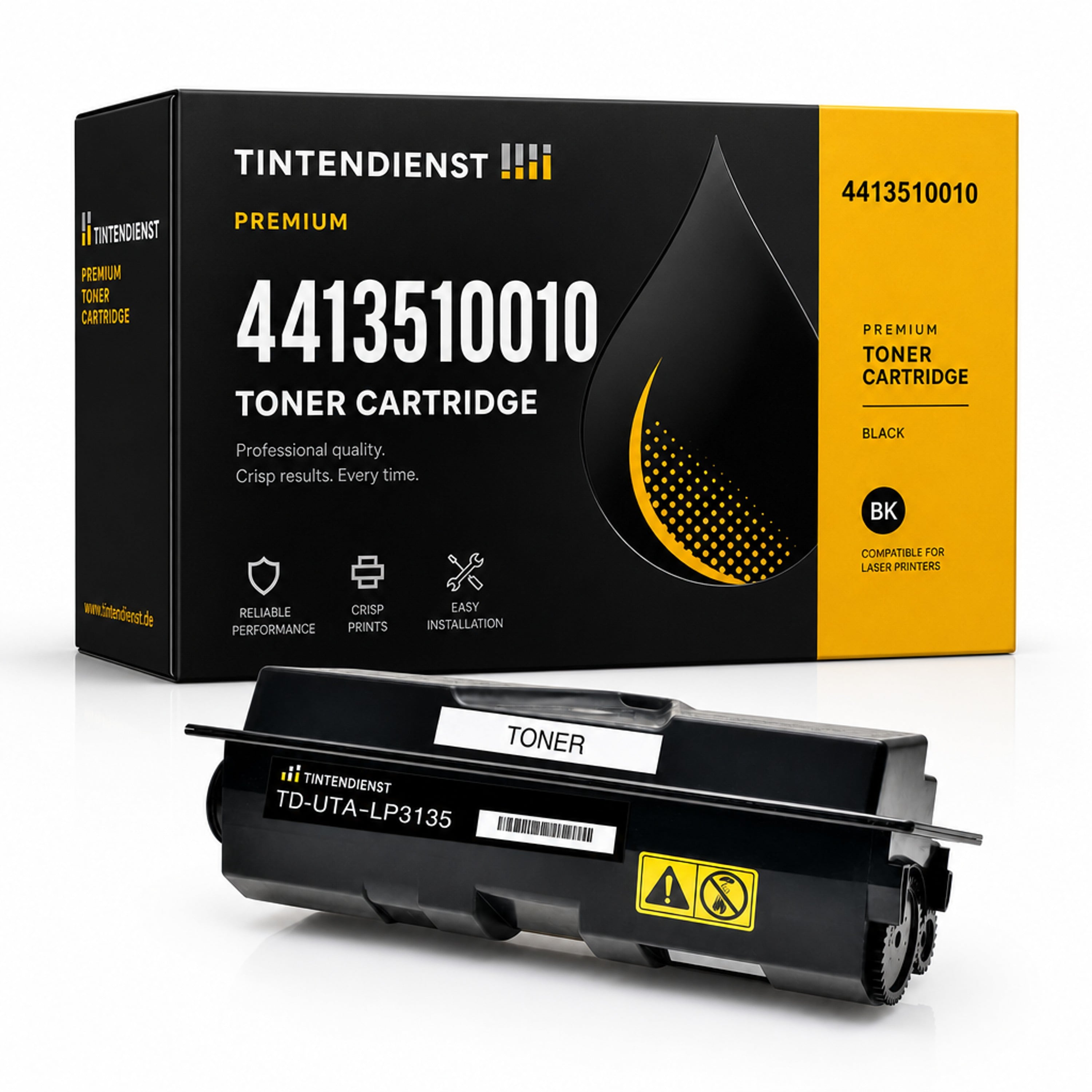Toner kompatibel zu Utax 4413510010, schwarz