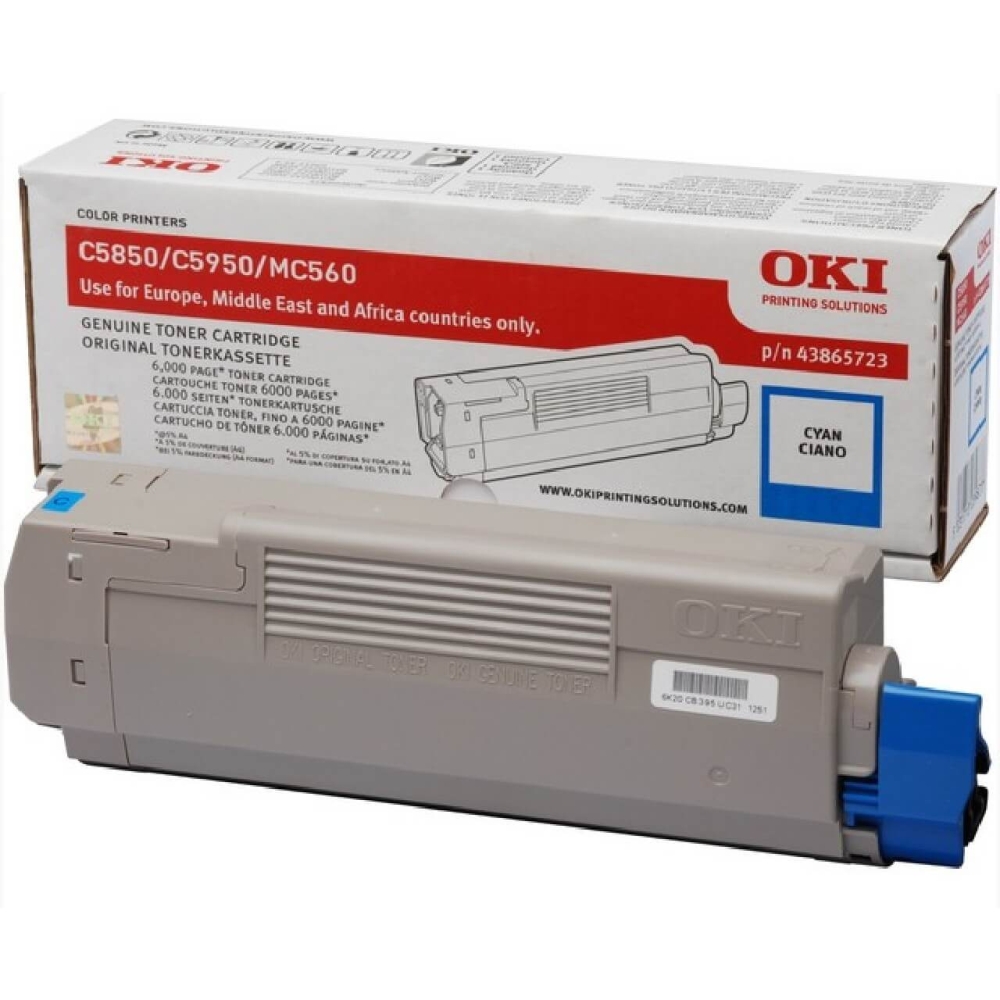 Original Toner für OKI 43865723