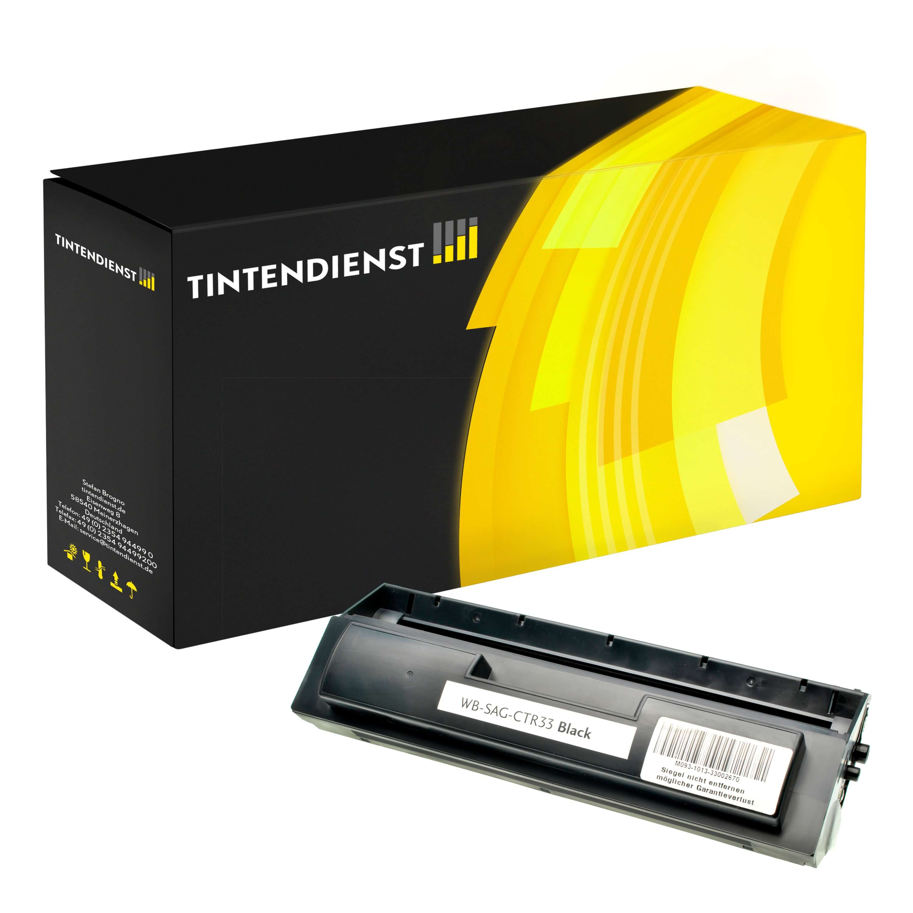 Toner kompatibel zu Sagem 906115311511, schwarz