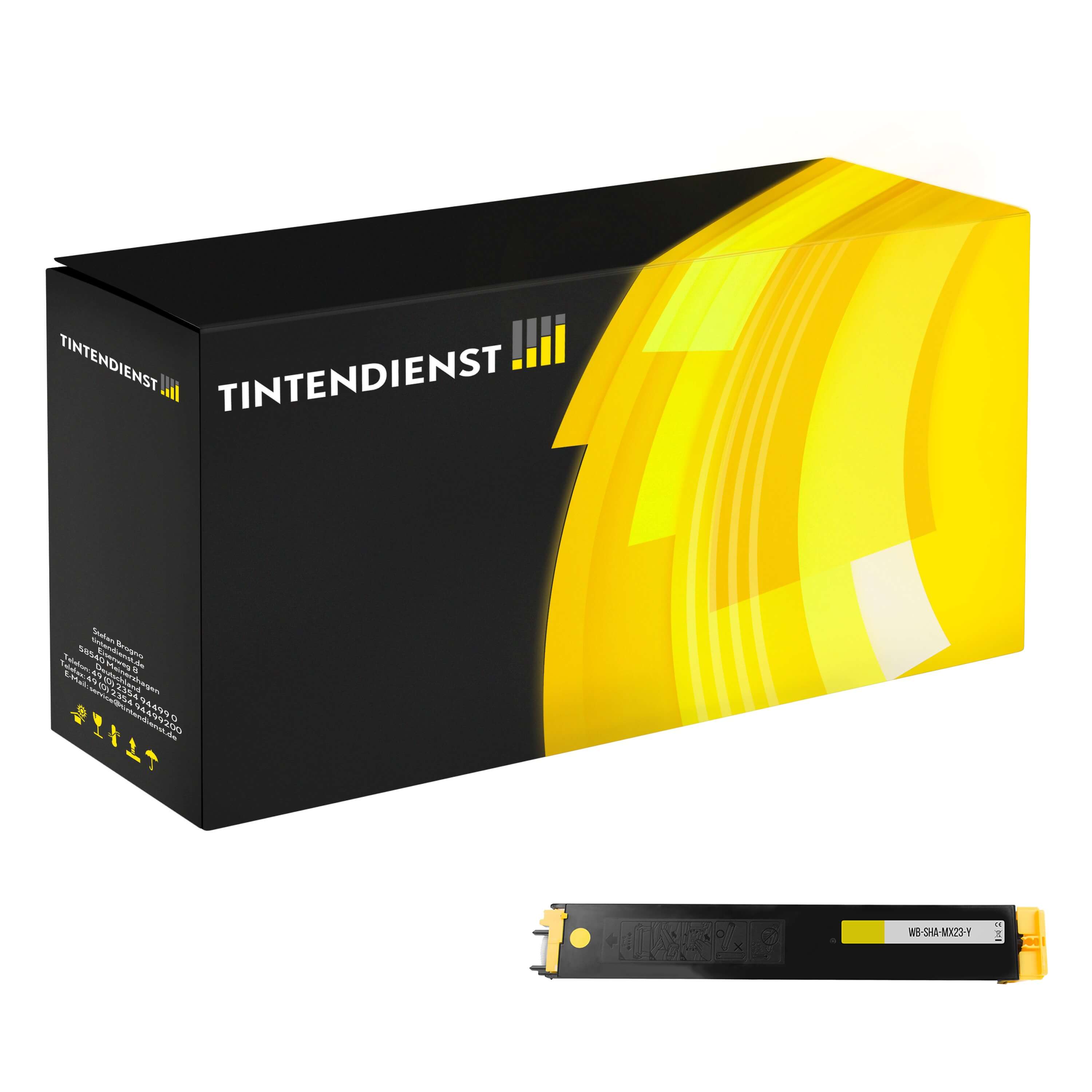 Sharp MX-23GTYA Toner gelb – Tintendienst kompatibel