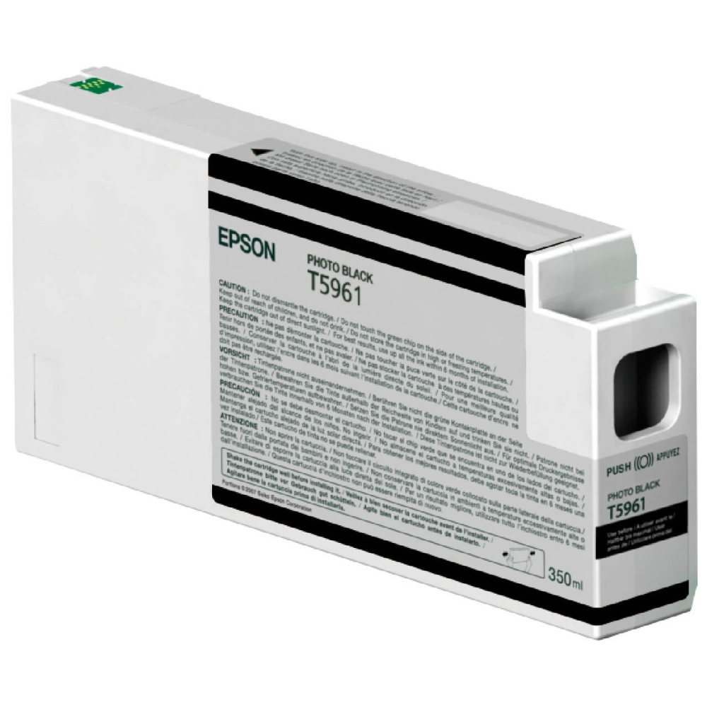 Original Epson Tintenpatrone C13T596100 / T5961 Photo Schwarz