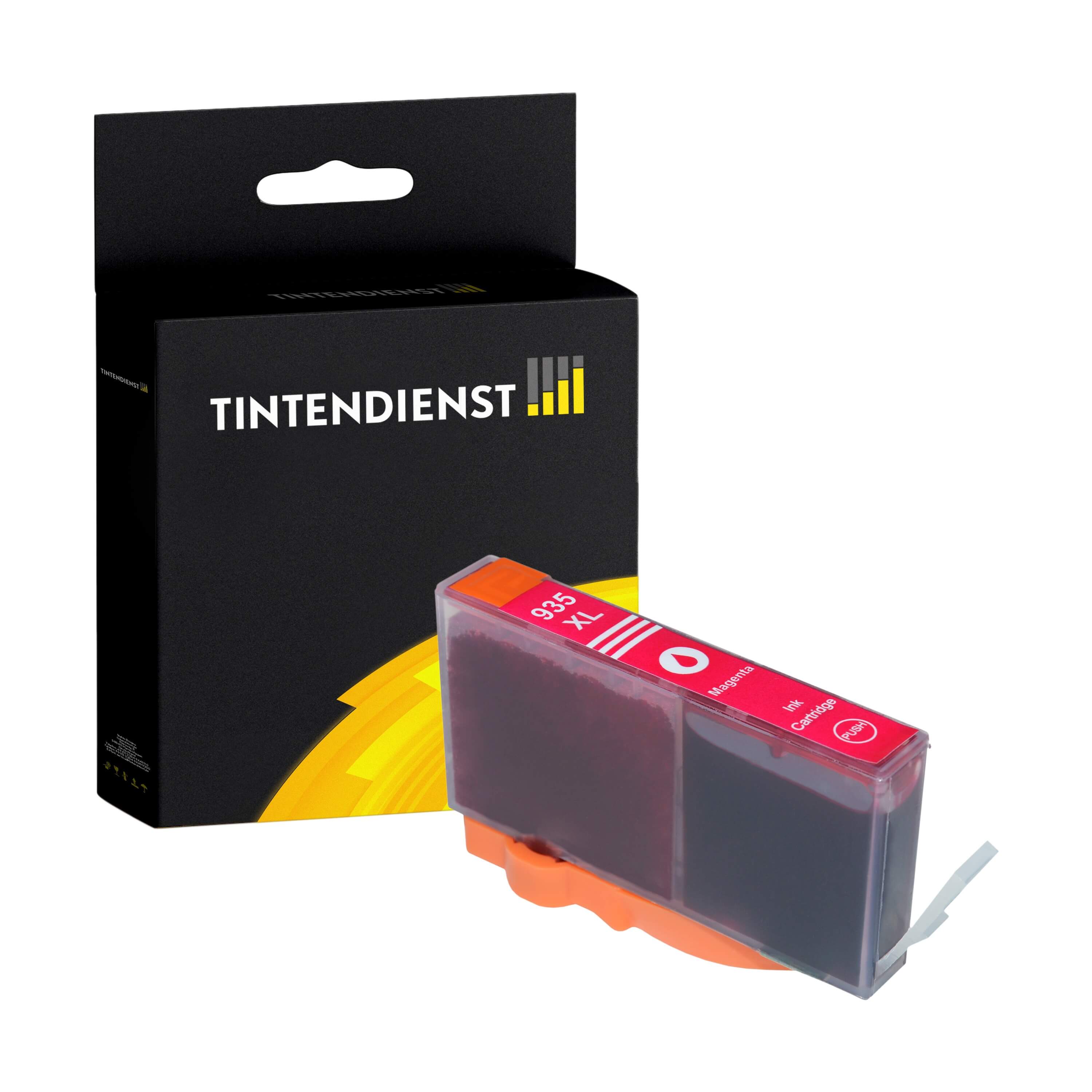 Tintendienst kompatibel für HP Tintenpatrone C2P25AE / 935XL Magenta [XL Füllmenge]