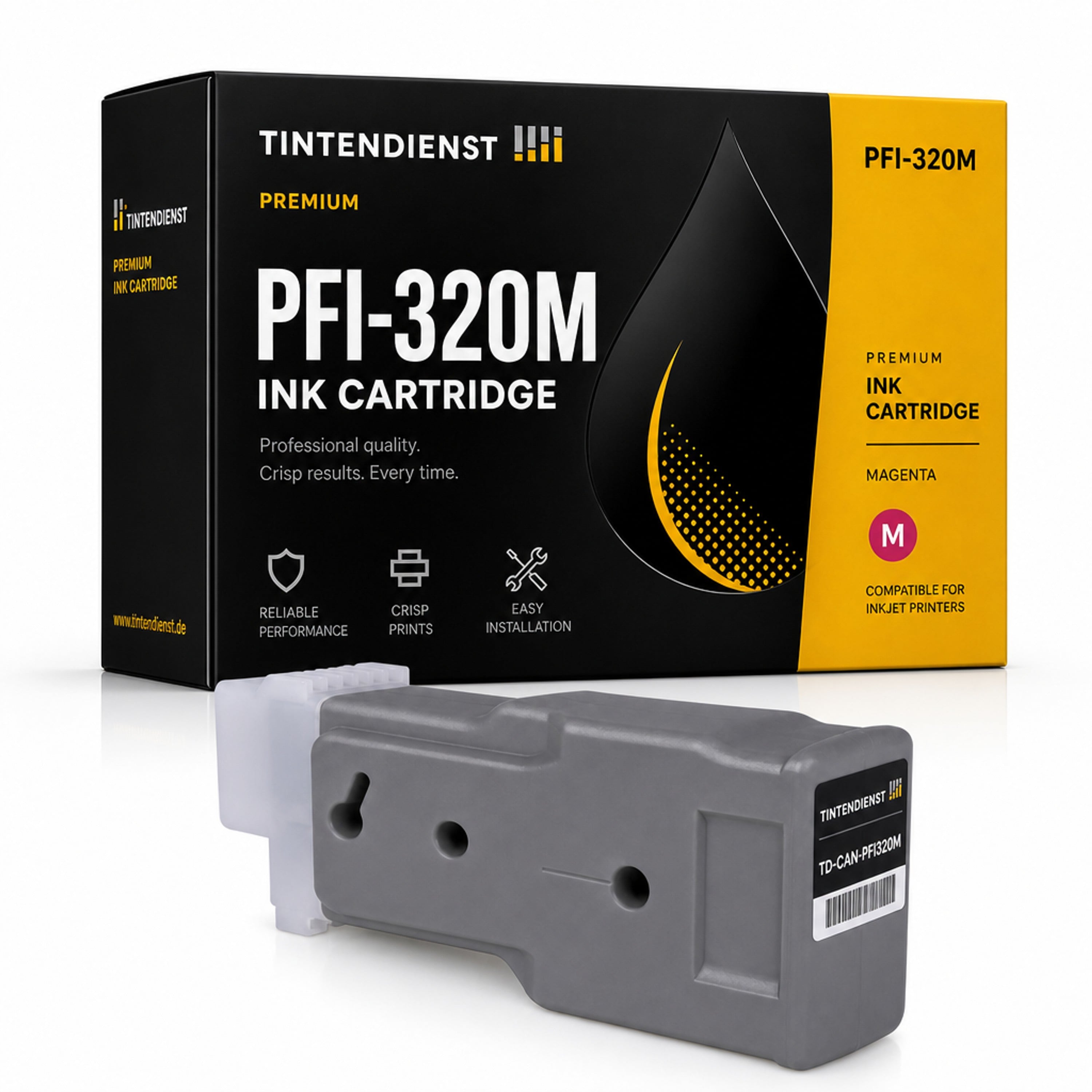 Druckerpatrone kompatibel zu Canon PFI-320M, magenta