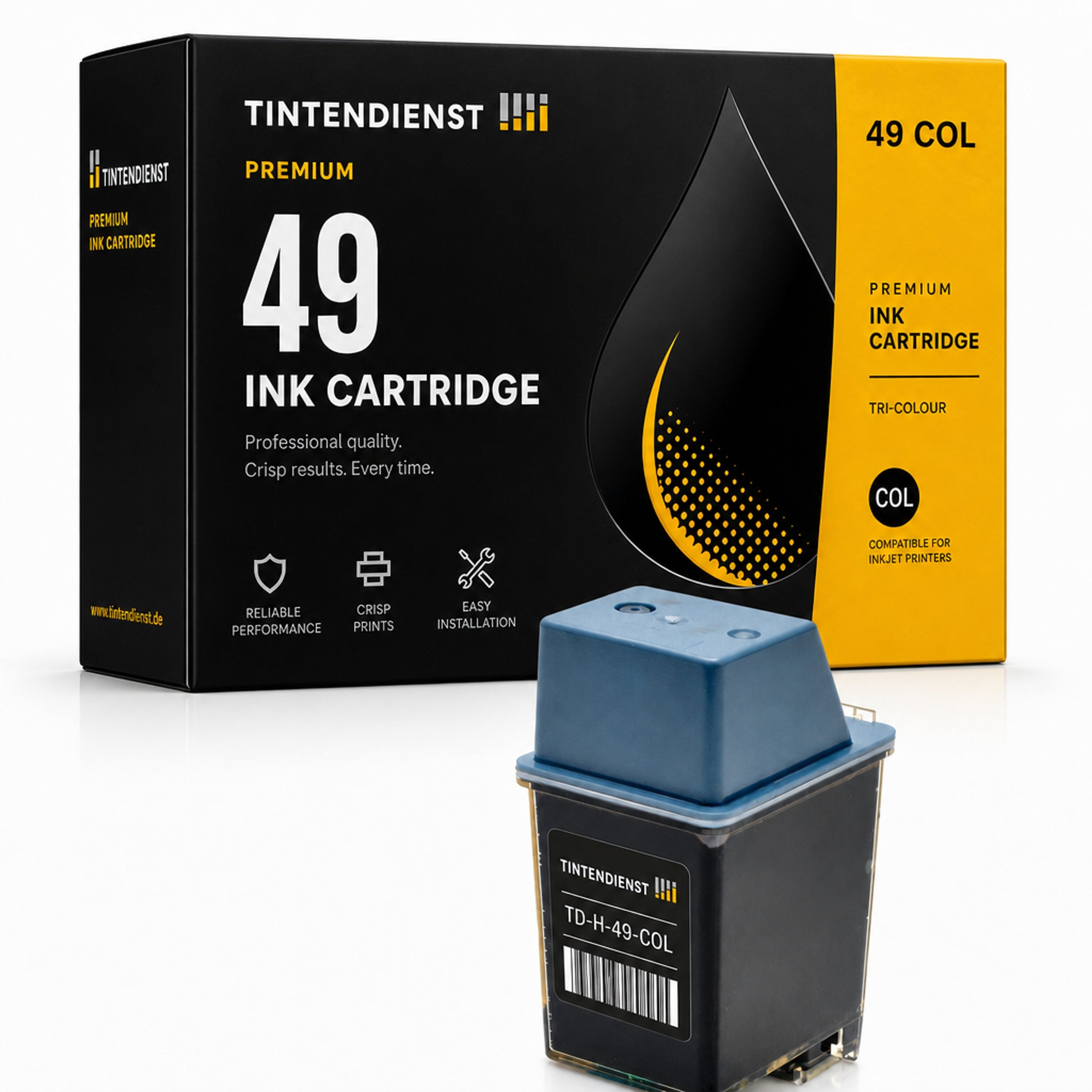 Druckerpatrone kompatibel zu HP 49, color