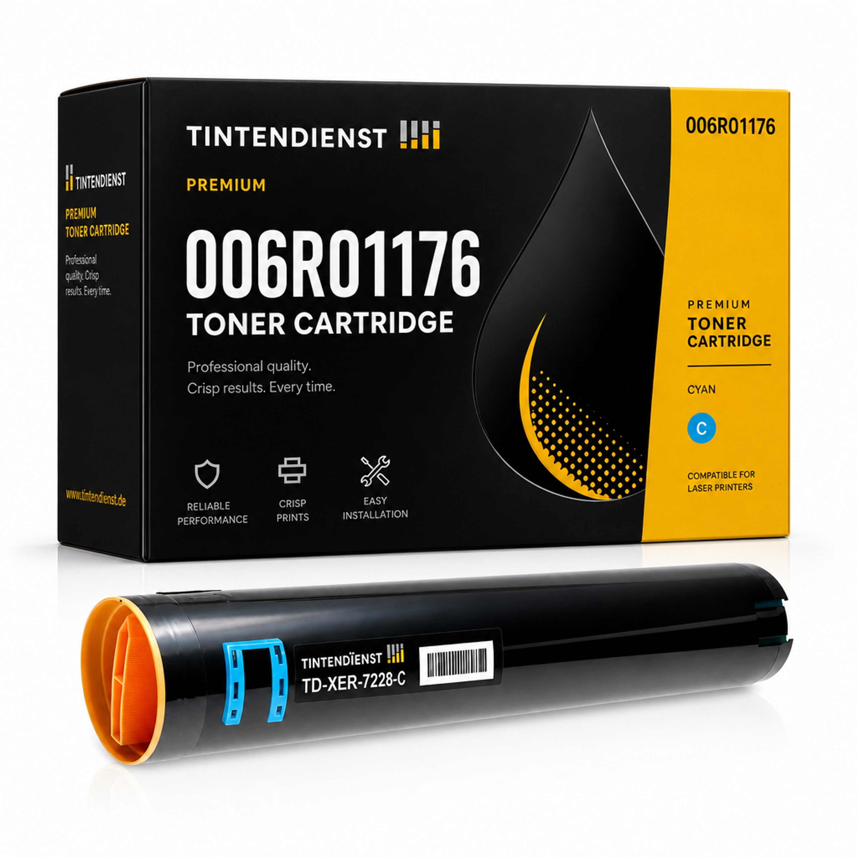 Toner kompatibel zu Xerox 006R01176, cyan