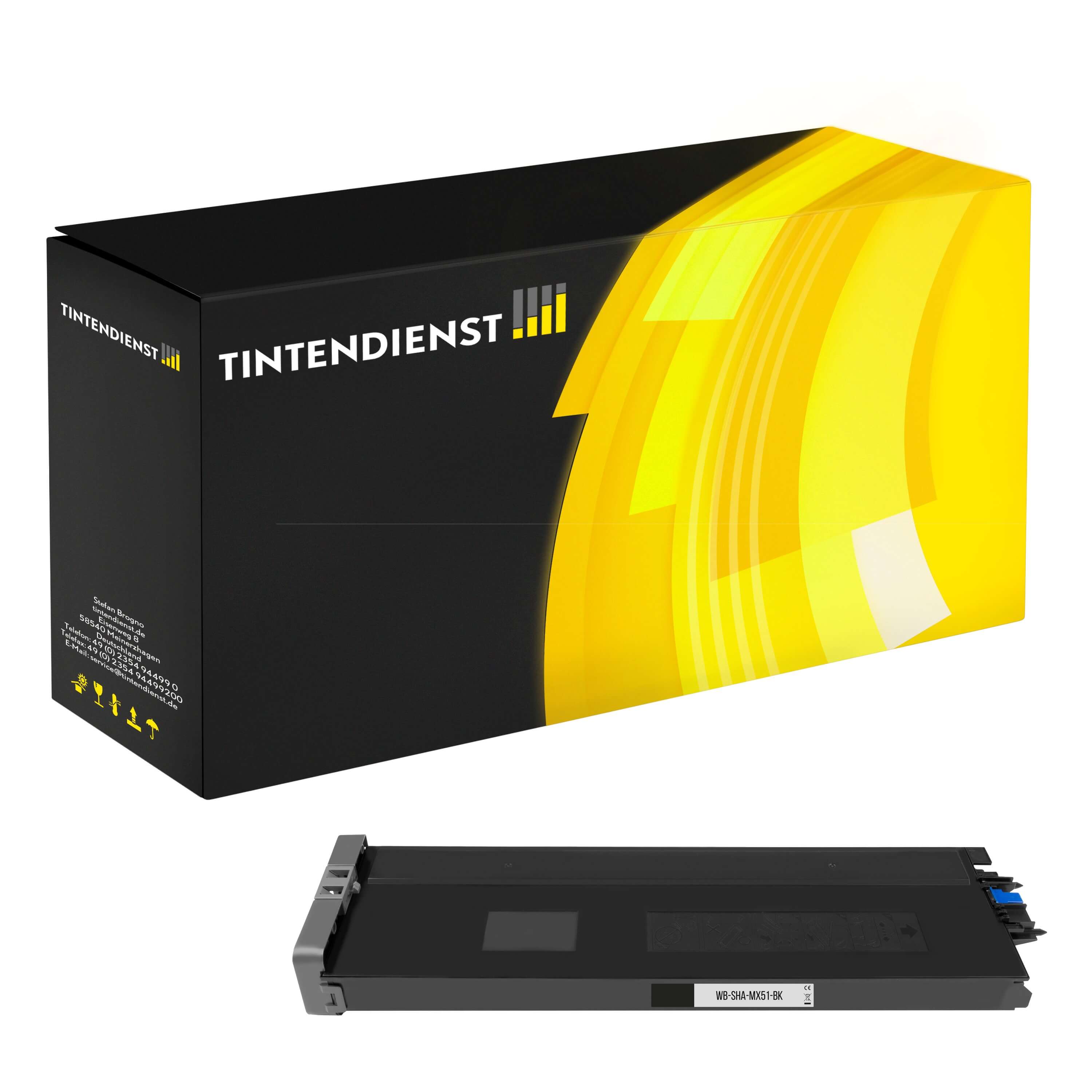 Sharp MX-51GTBA Toner schwarz – Tintendienst kompatibel