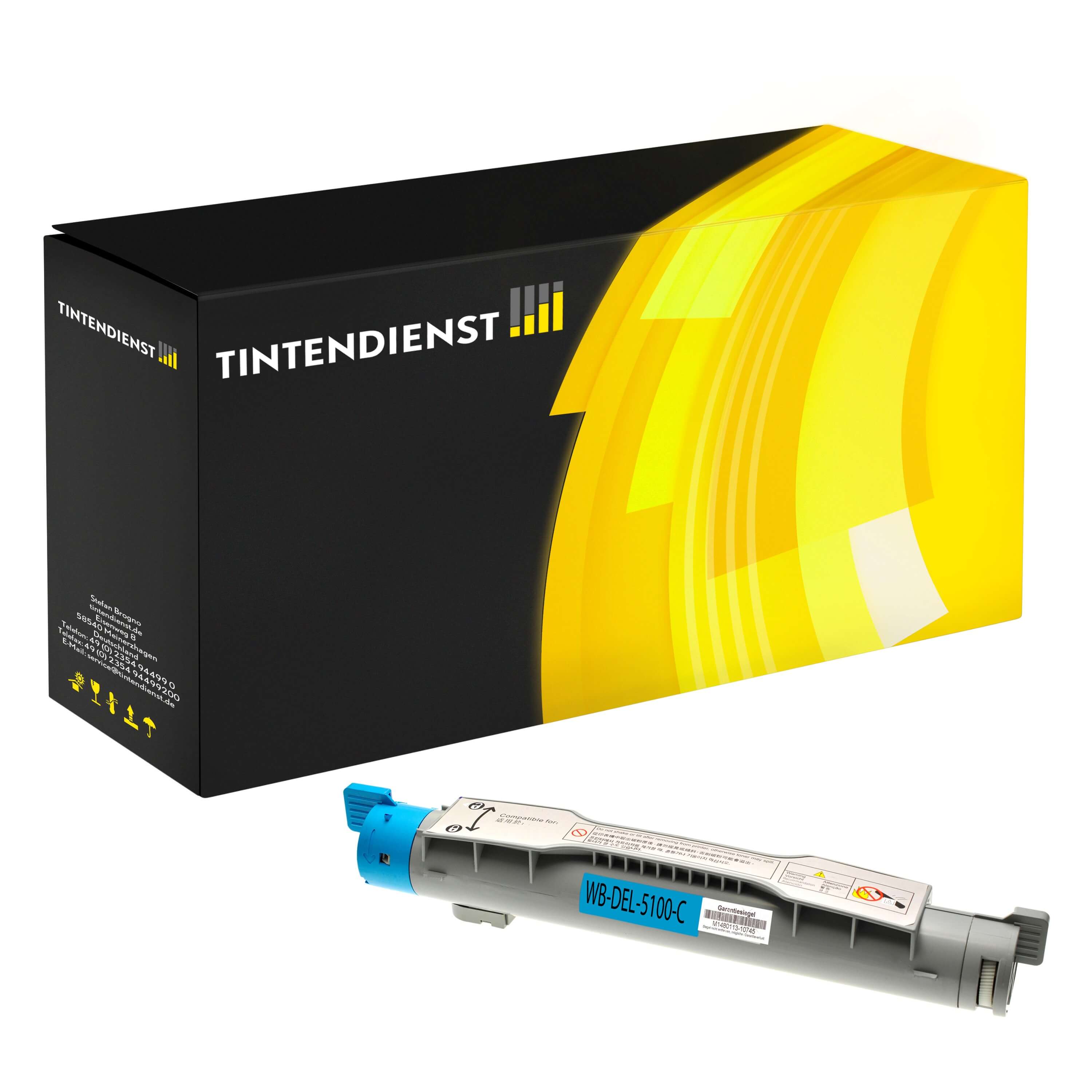 Toner kompatibel zu Dell K5272, cyan