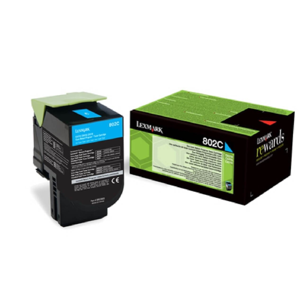 Original Toner für Lexmark 802C 80C20C0