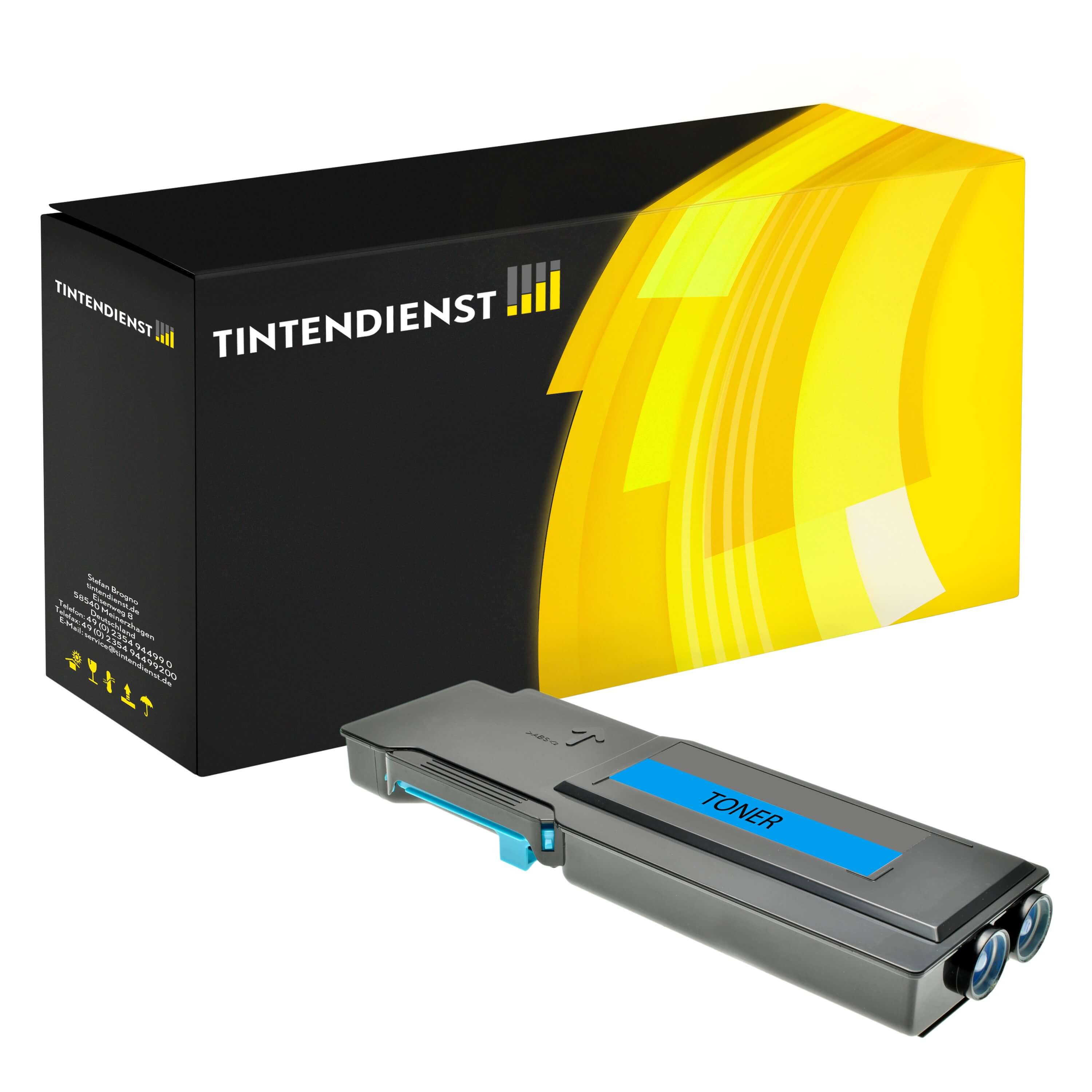 Toner kompatibel zu Dell FMRYP, cyan