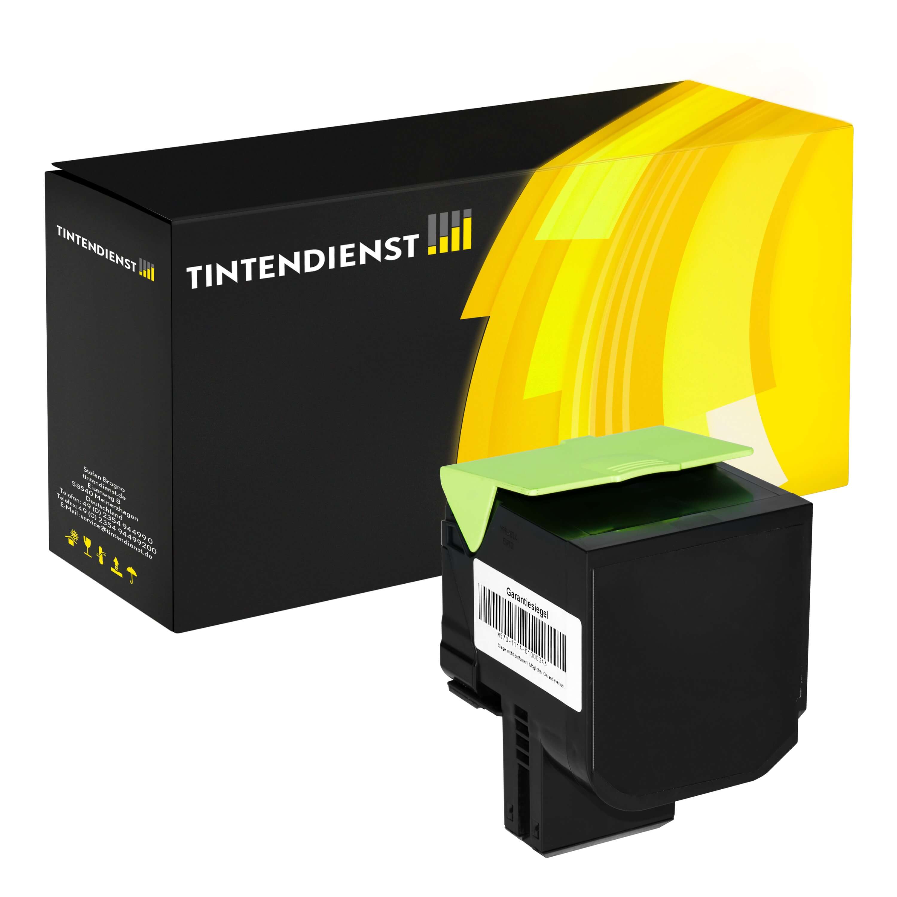 Lexmark 70C0H10 Toner schwarz – Tintendienst kompatibel