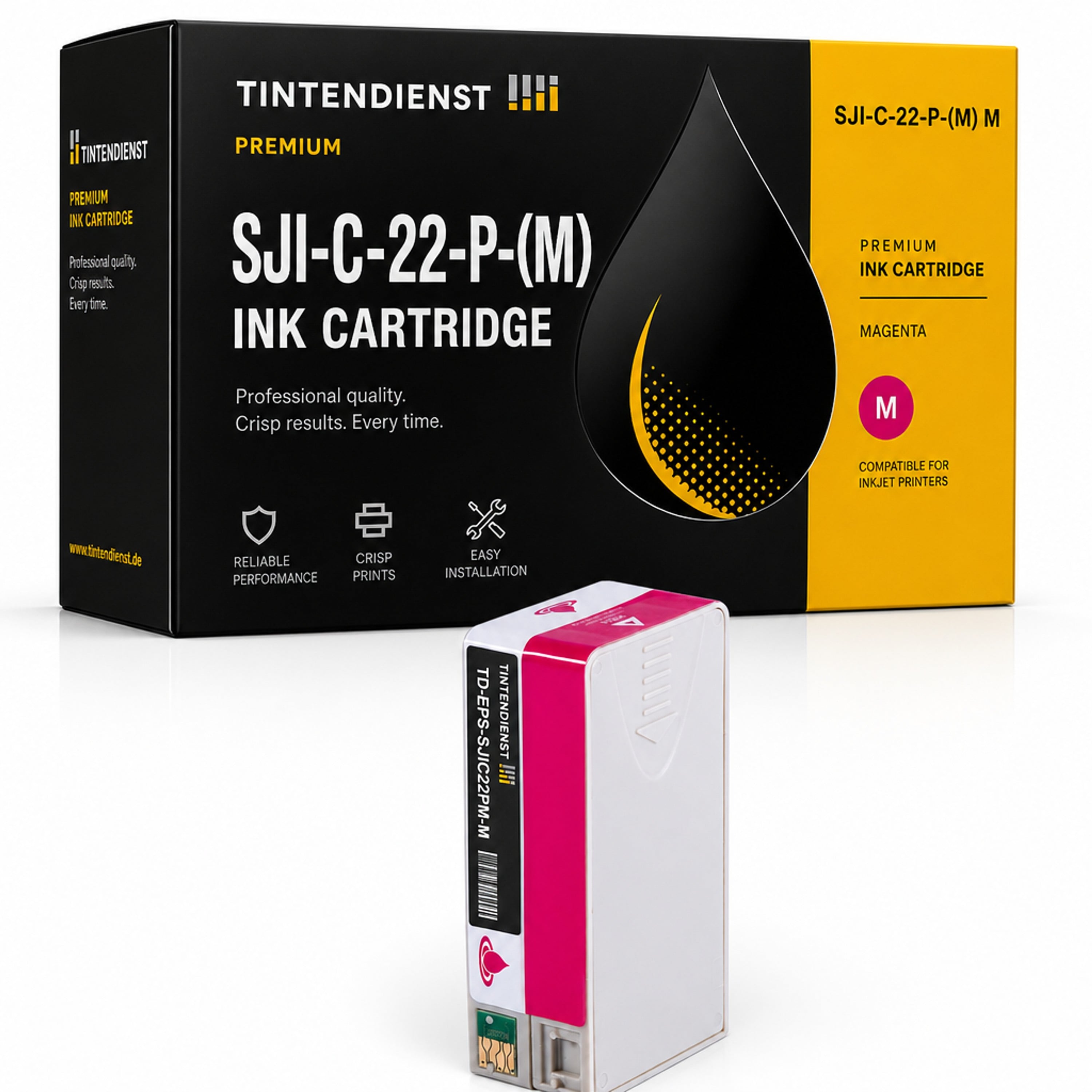 Druckerpatrone kompatibel zu Epson SJI-C-22-P-(M), magenta