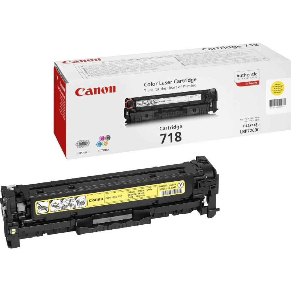 Original Canon Toner 2659B002/718Y y