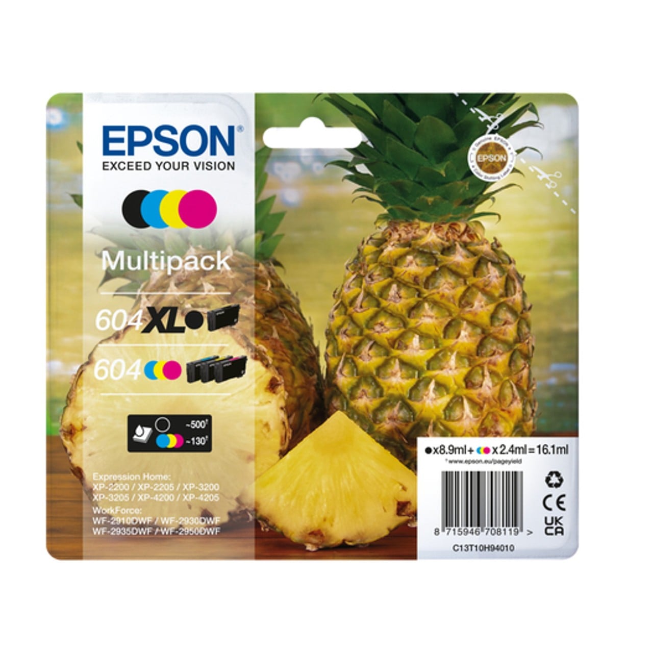Original Multipack Epson C13T10H94010/604XL/604