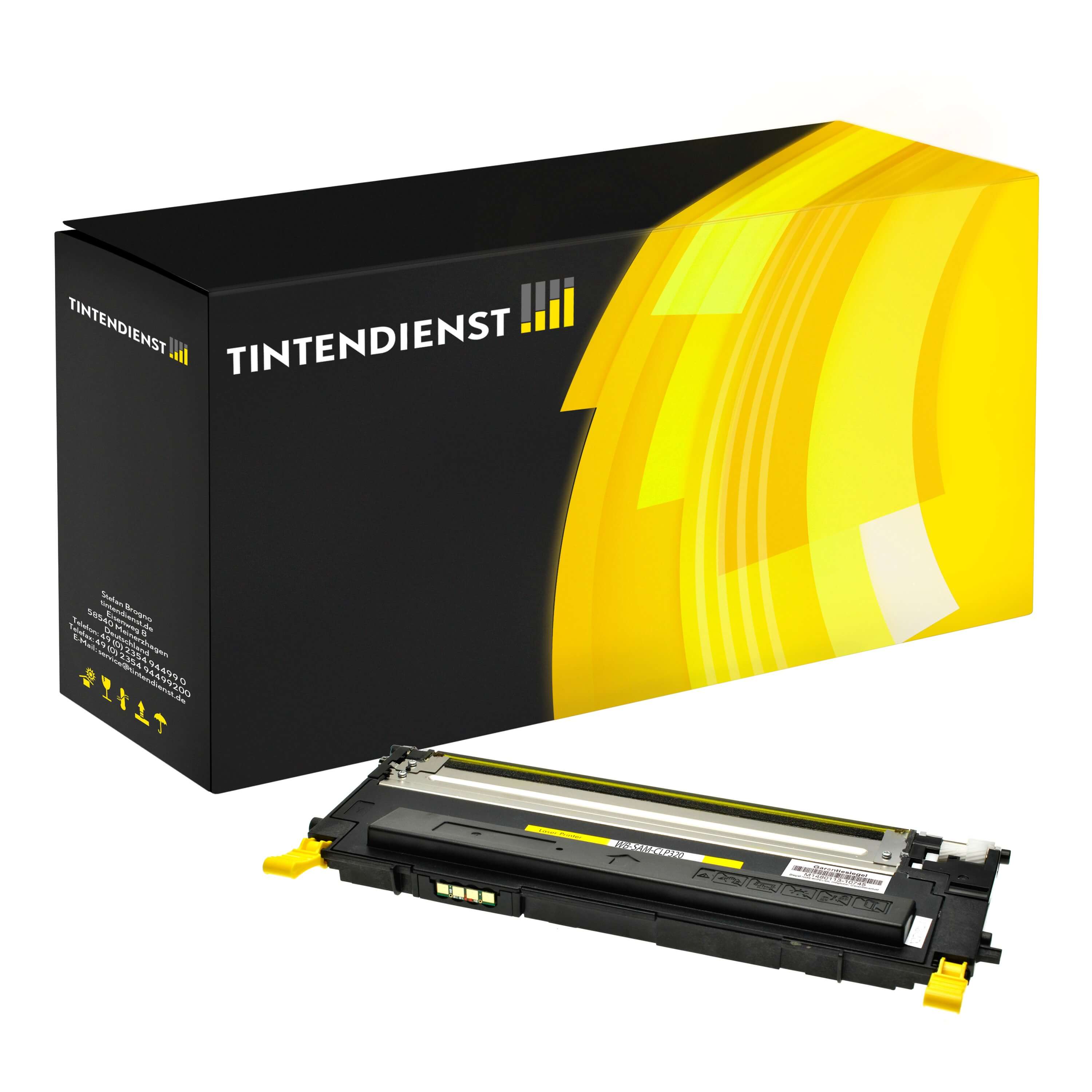 Tintendienst Toner Samsung CLP320 CLP325 CLT-Y4072S y