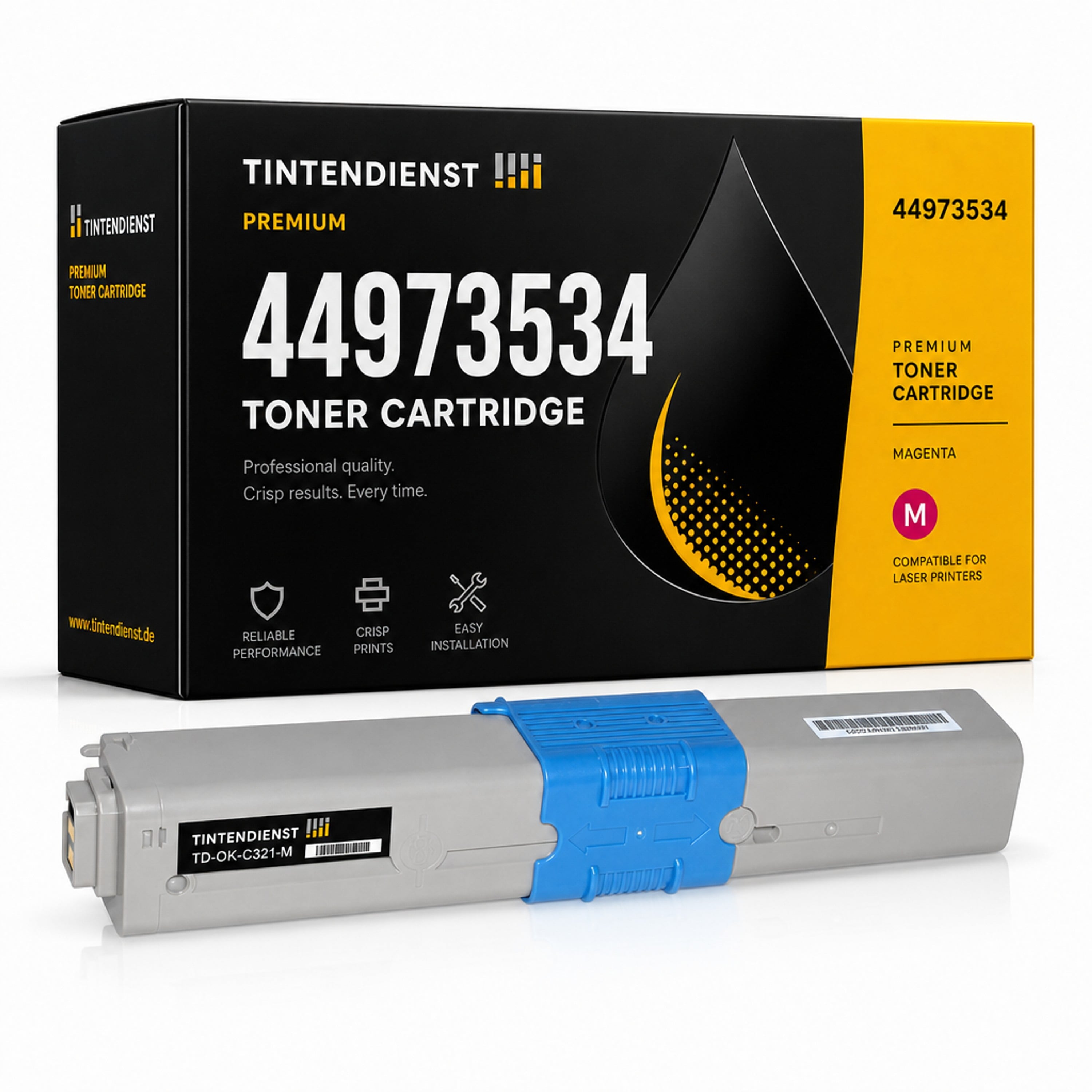 Toner kompatibel zu OKI 44973534, magenta