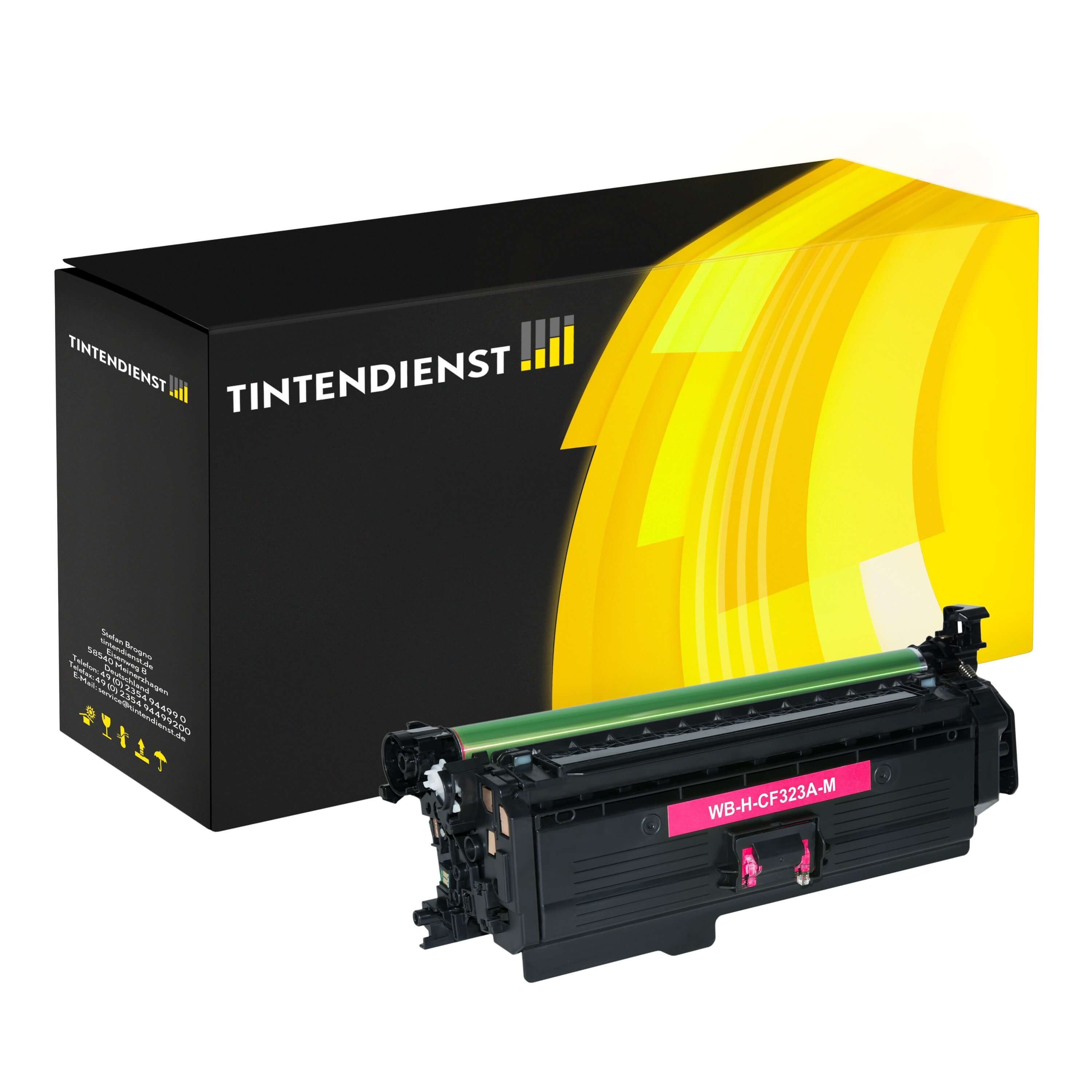 Toner kompatibel zu HP 653A, magenta
