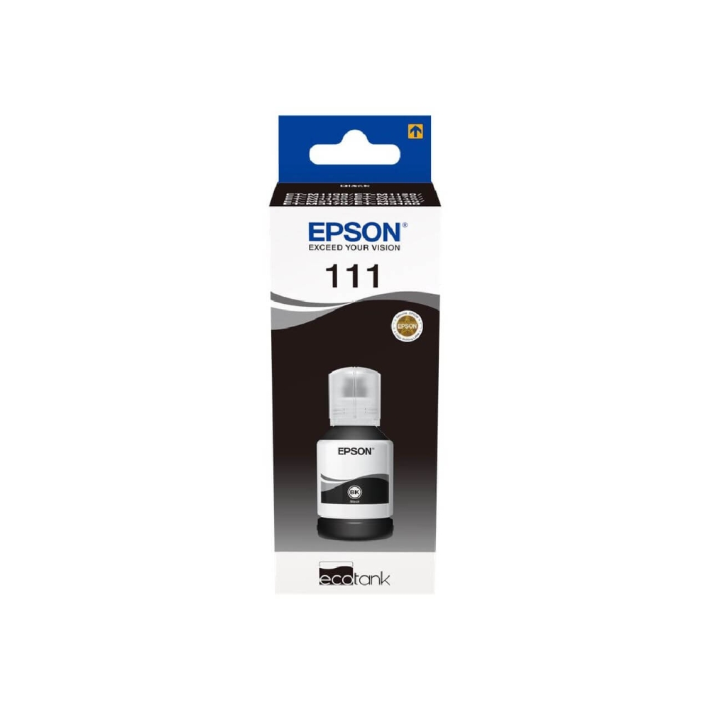 Original Epson Tintenpatrone C13T03M140 / 111 Schwarz