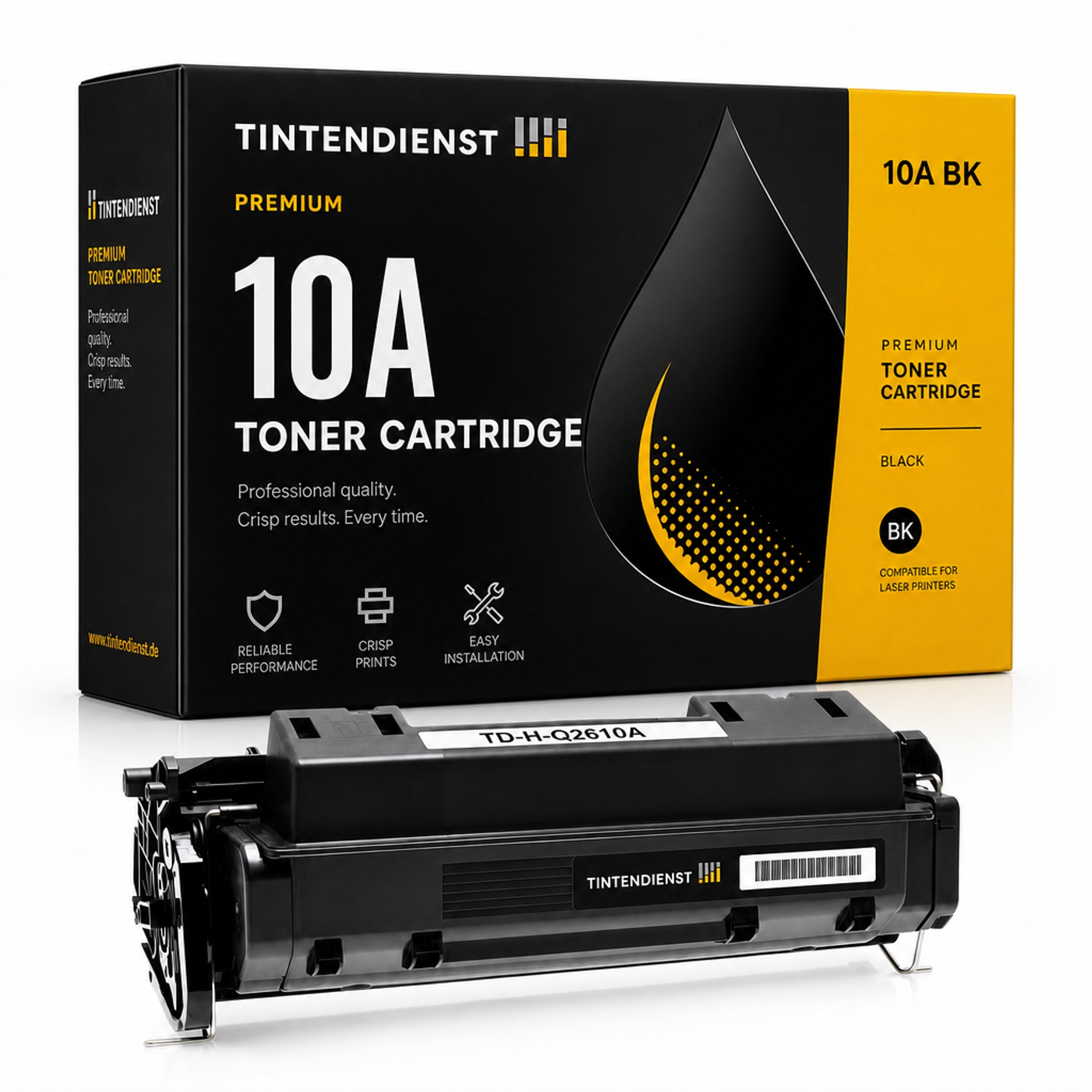 Toner kompatibel zu HP 10A, schwarz