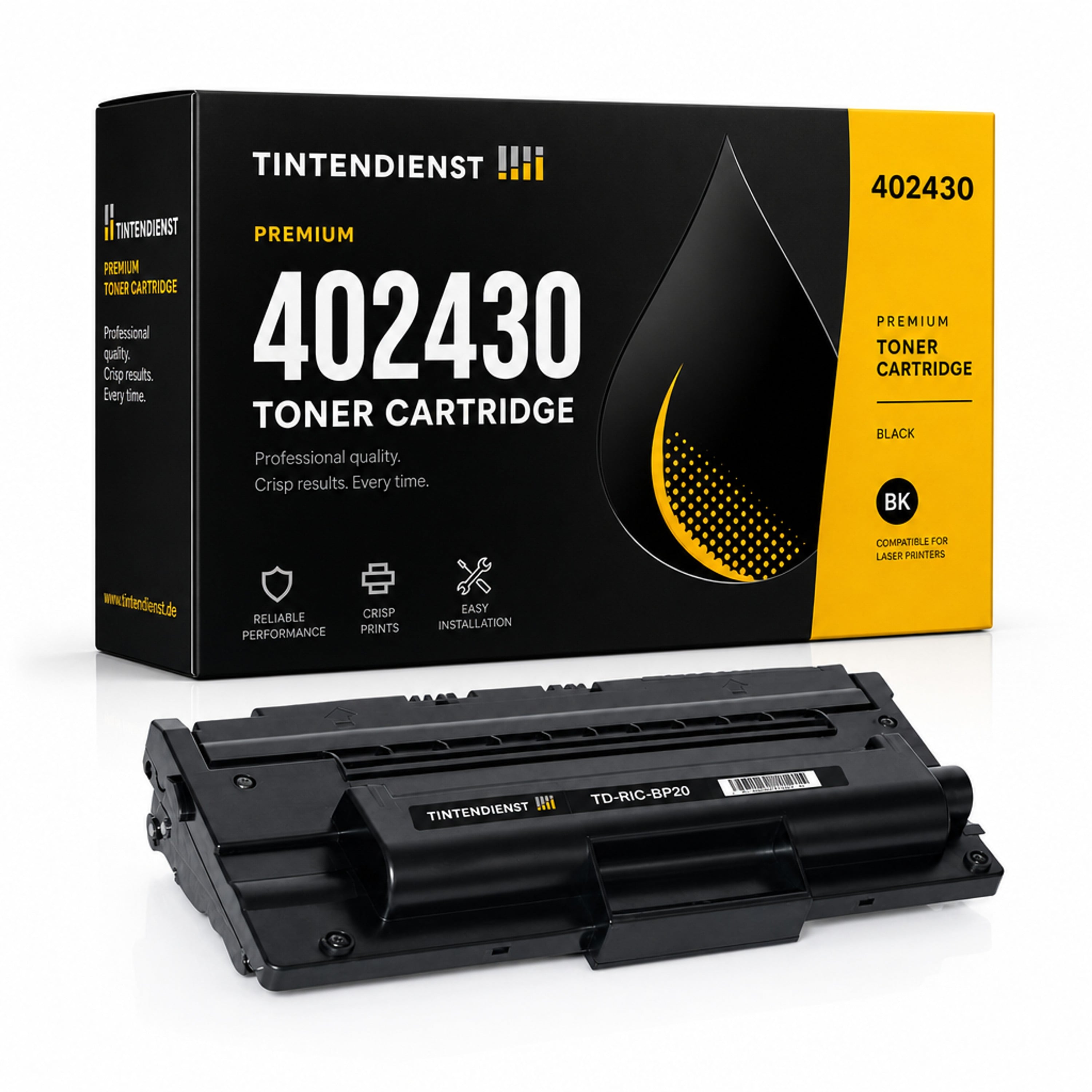 Toner kompatibel zu Ricoh 402430, schwarz