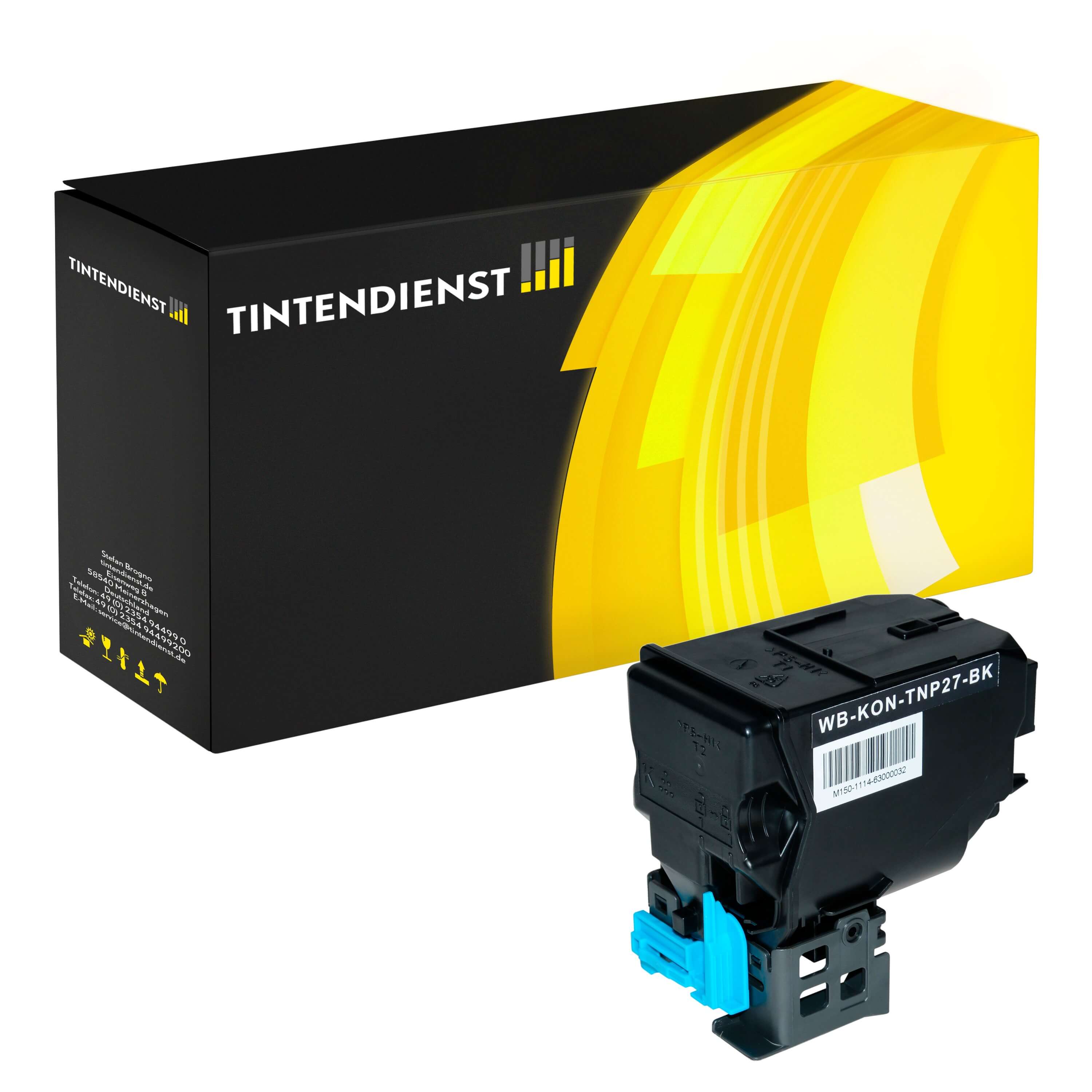 Toner kompatibel zu Konica Minolta TNP-27K, schwarz