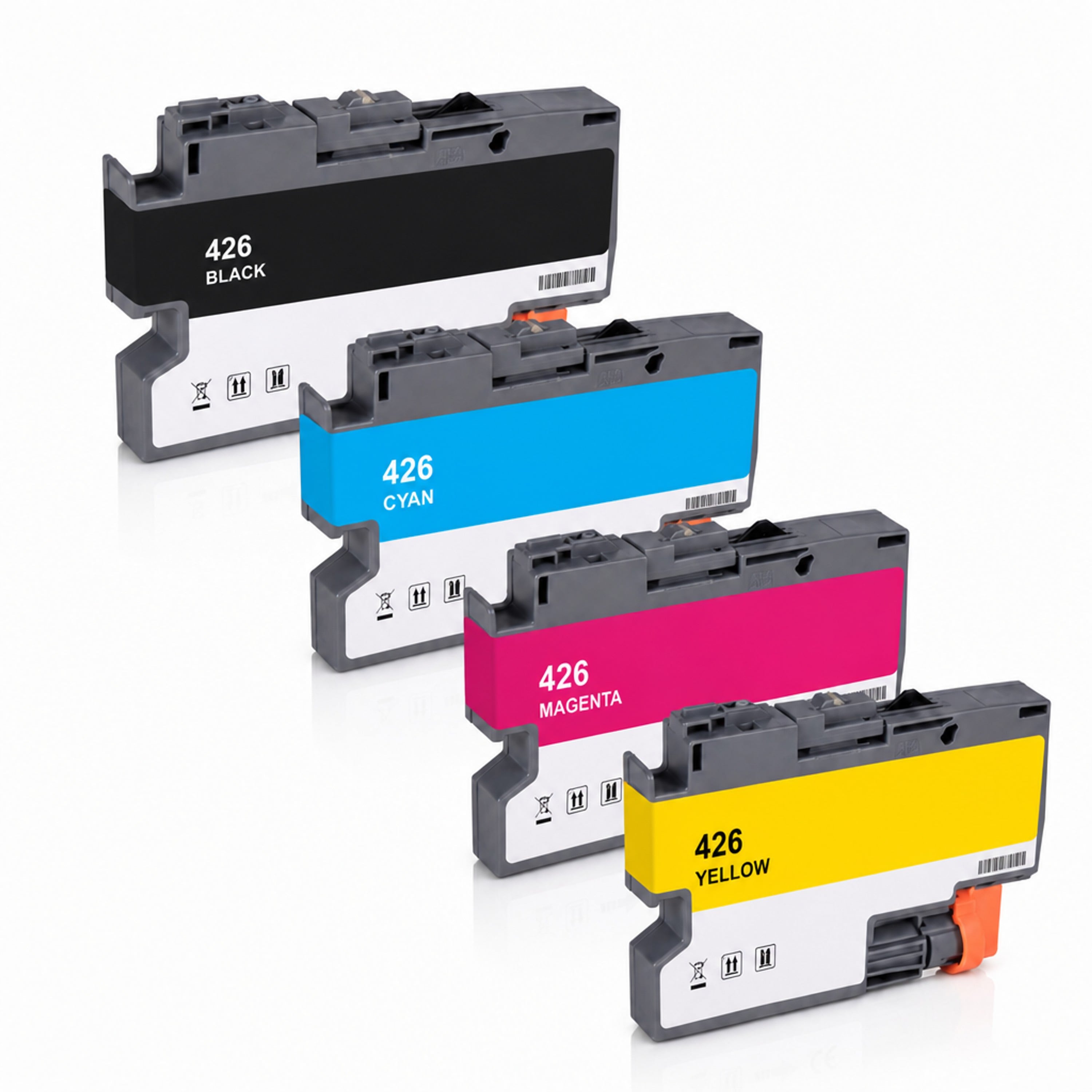 Multipack - Druckerpatrone ersetzt Brother LC-426VAL, 4 Patronen