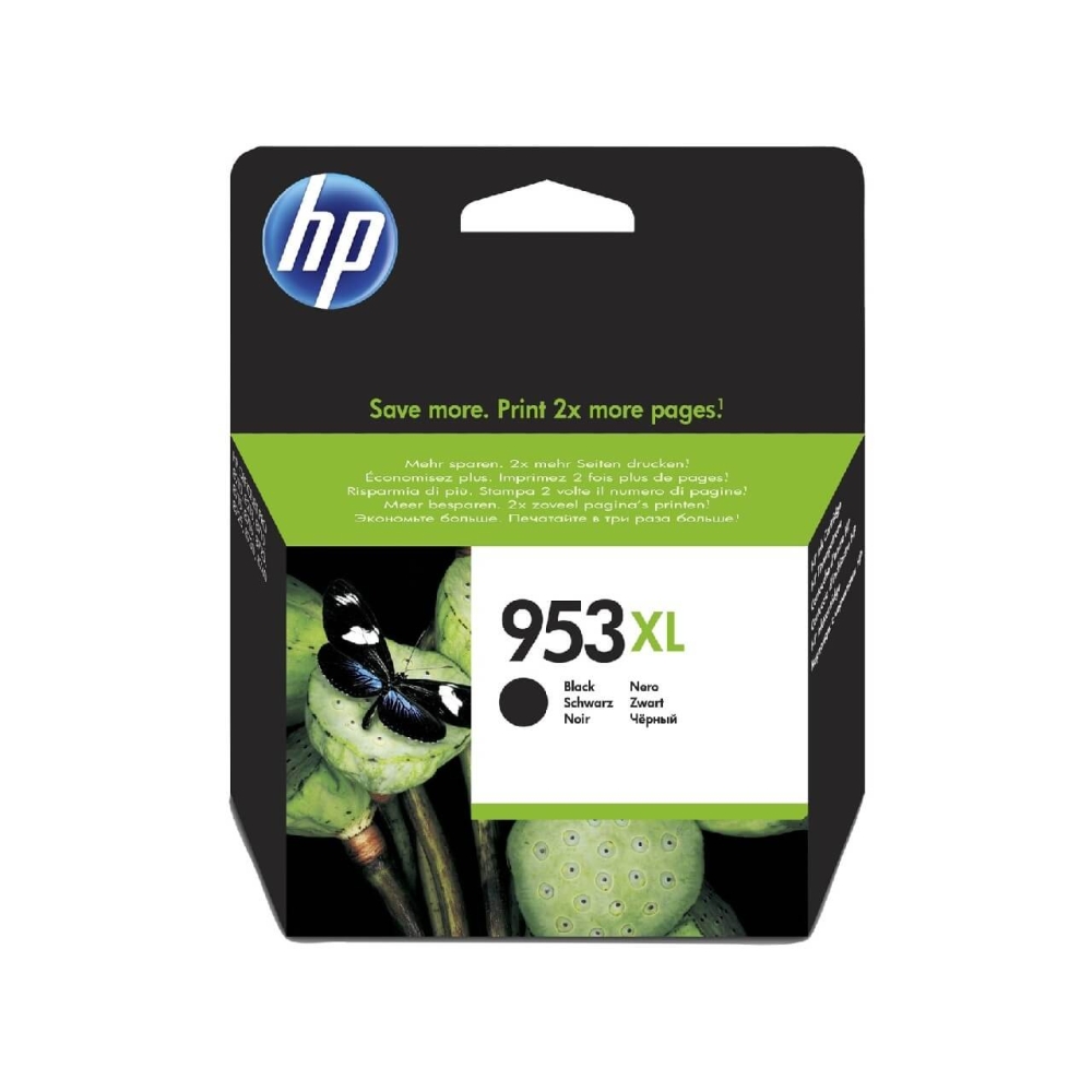 Original HP Tintenpatrone L0S70AE / 953XL Schwarz [XL Füllmenge]