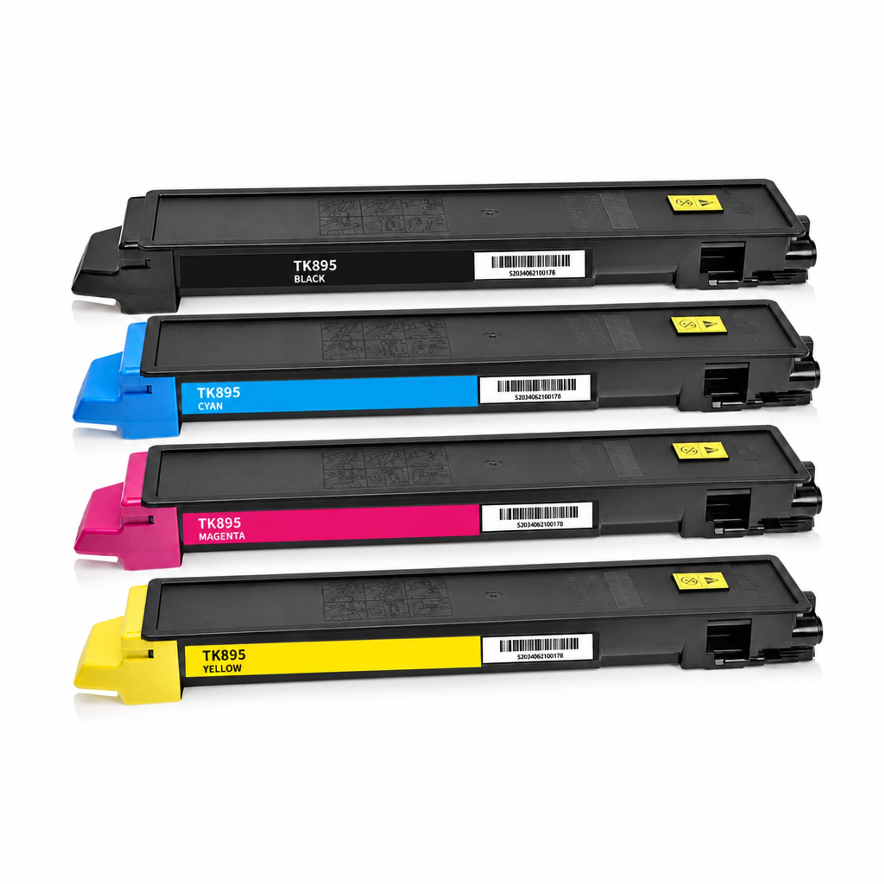Multipack - Toner ersetzt Kyocera 1T02K0CNL0, 4 Toner