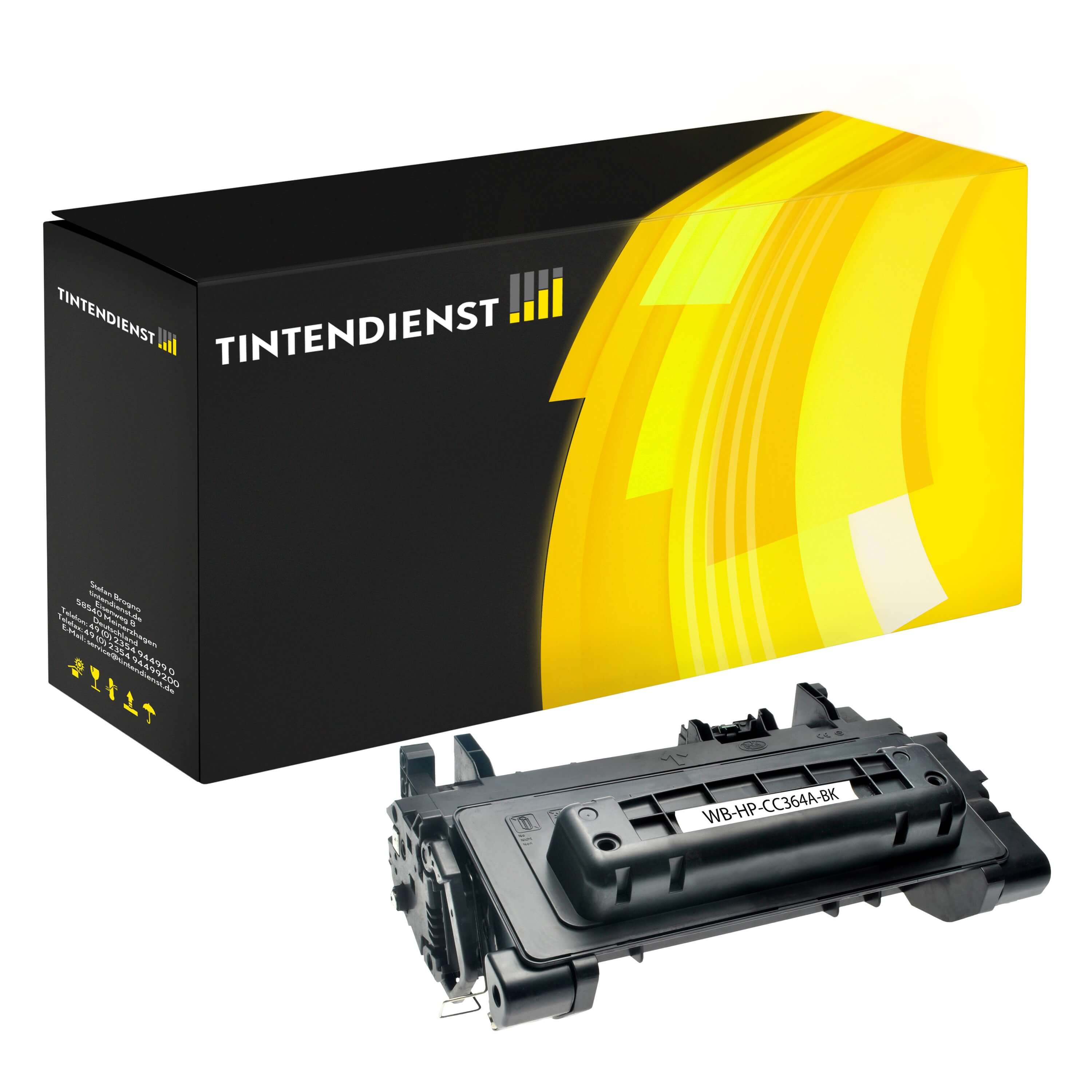 Tintendienst Toner HP CC364A bk