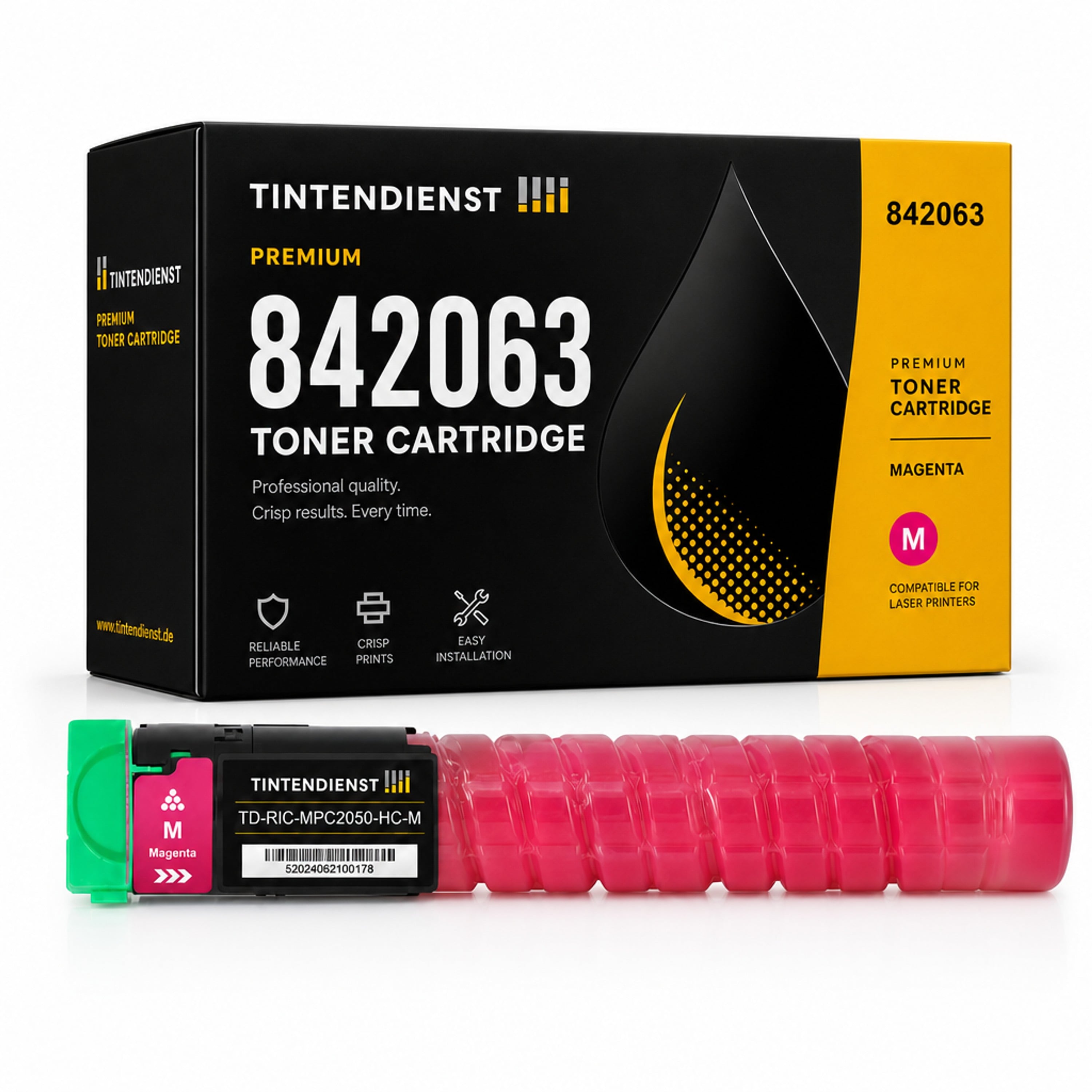 Toner kompatibel zu Ricoh 842063, magenta