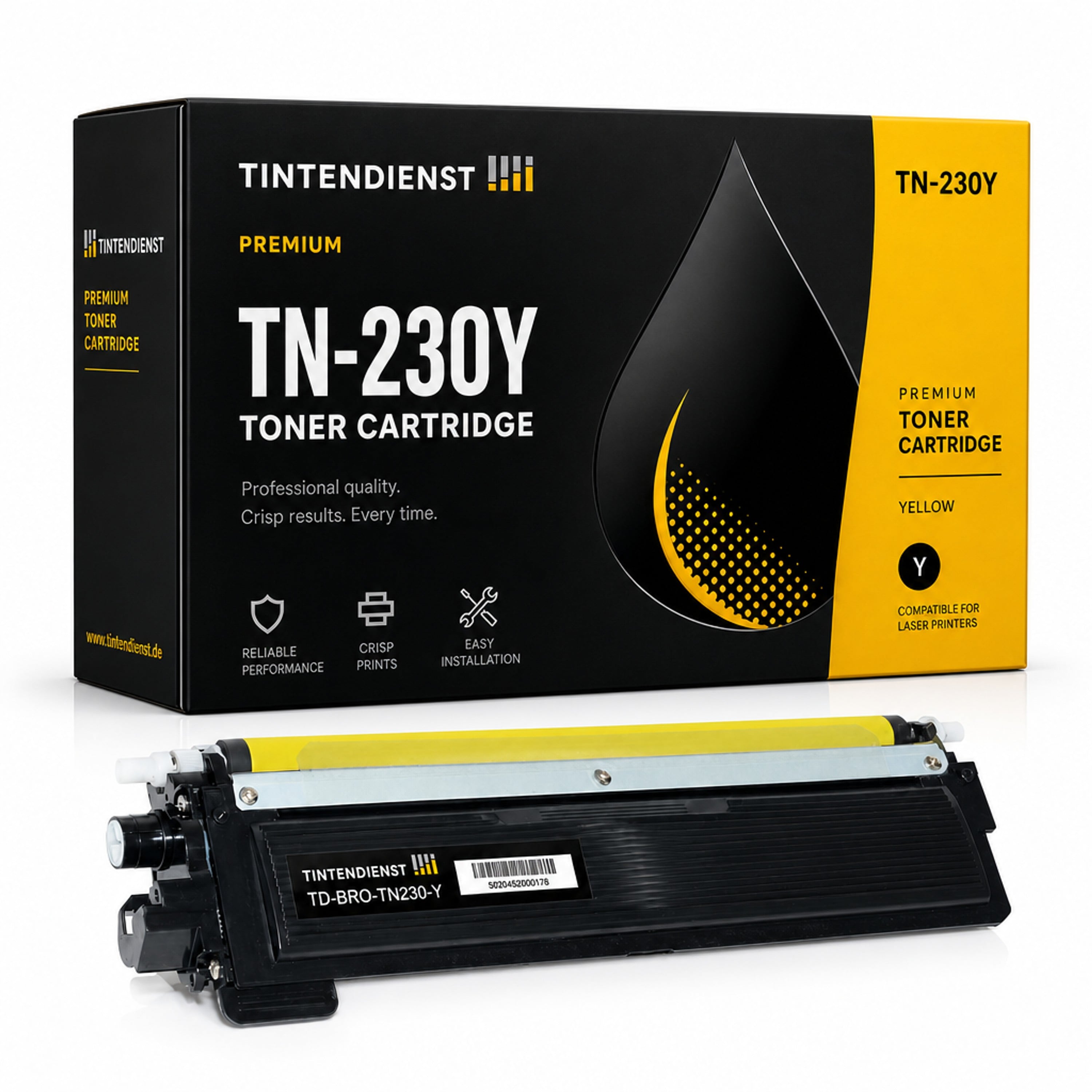 Toner kompatibel zu Brother TN-230Y, gelb
