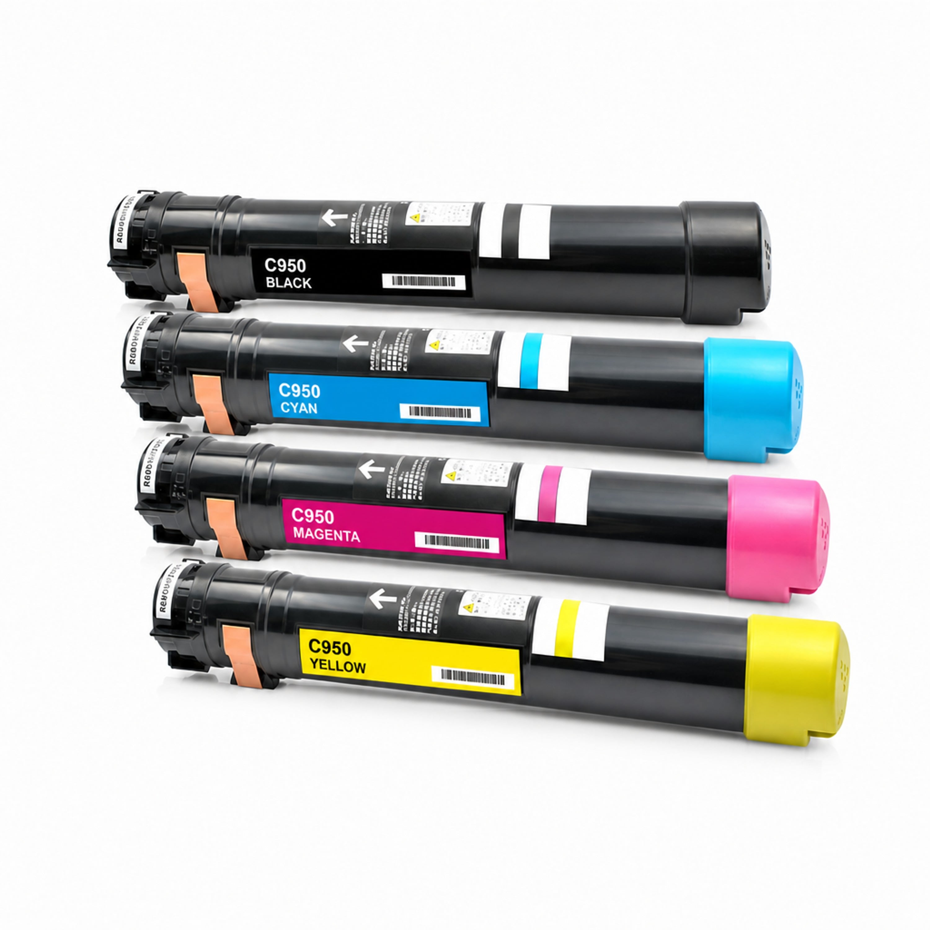 Multipack - Toner ersetzt Lexmark C950X2CG, 4 Toner
