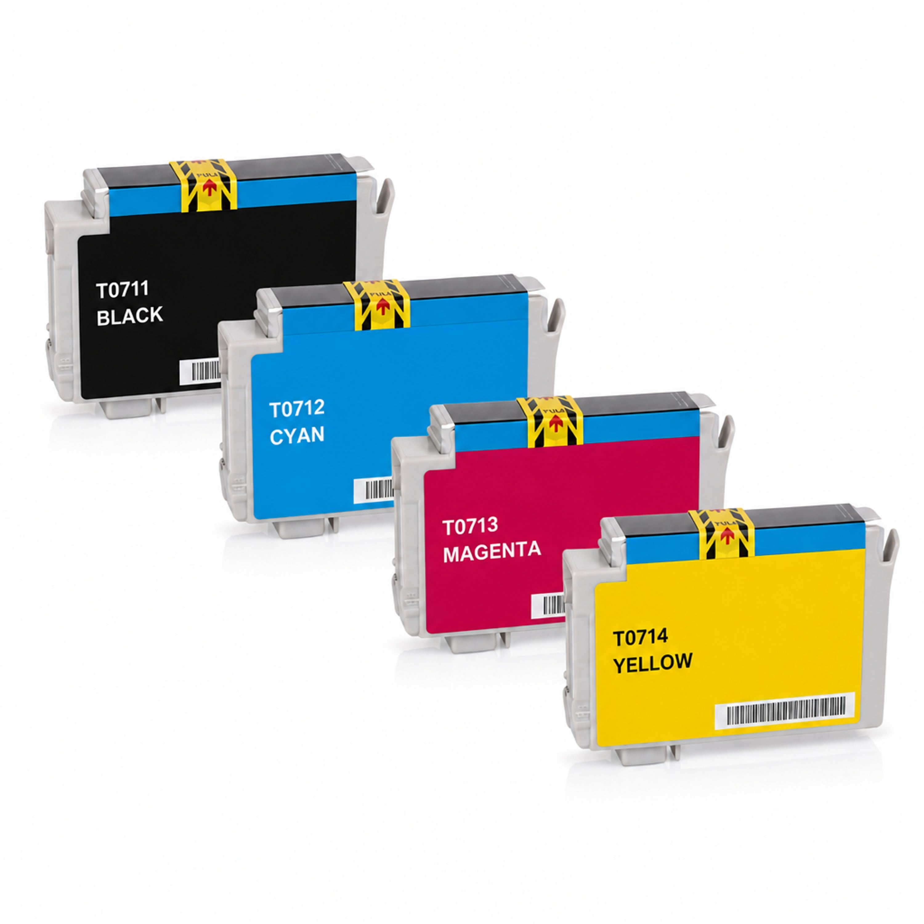 Multipack - Druckerpatrone ersetzt Epson C13T07114011, 4 Patronen