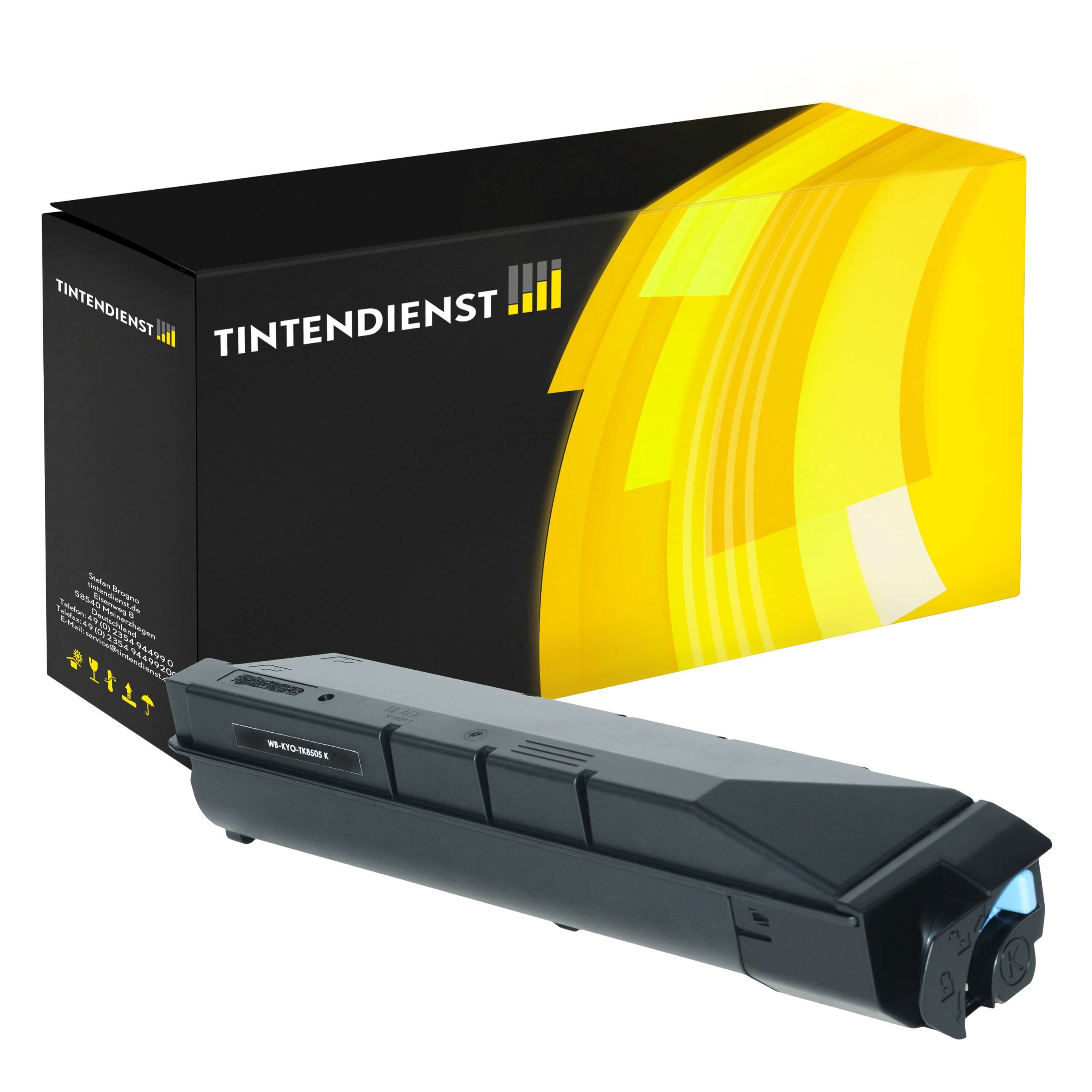 Toner kompatibel zu Kyocera TK-8505K, schwarz