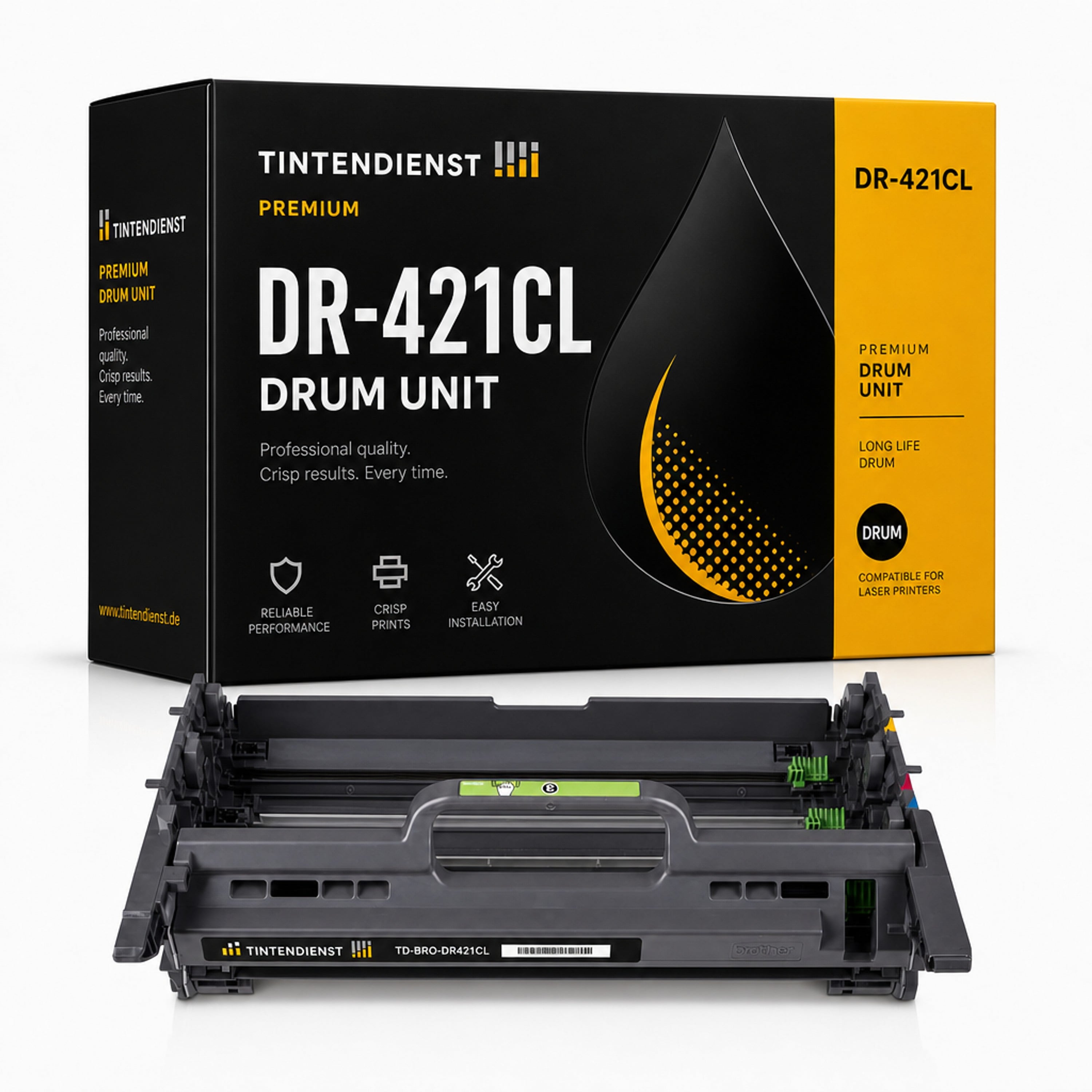 Set kompatibel zu Brother DR-421CL, 4 Trommeln