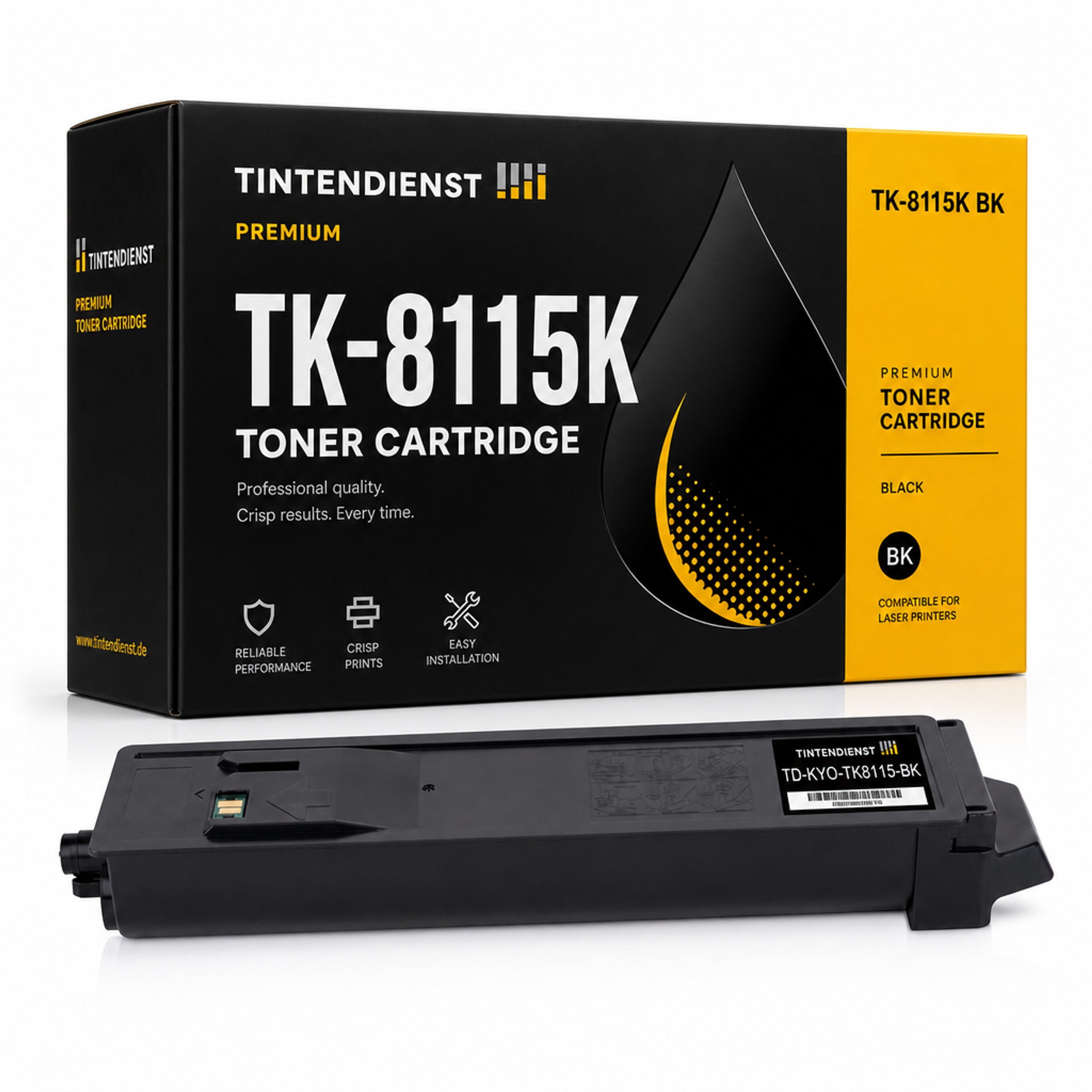 Toner kompatibel zu Kyocera TK-8115K, schwarz