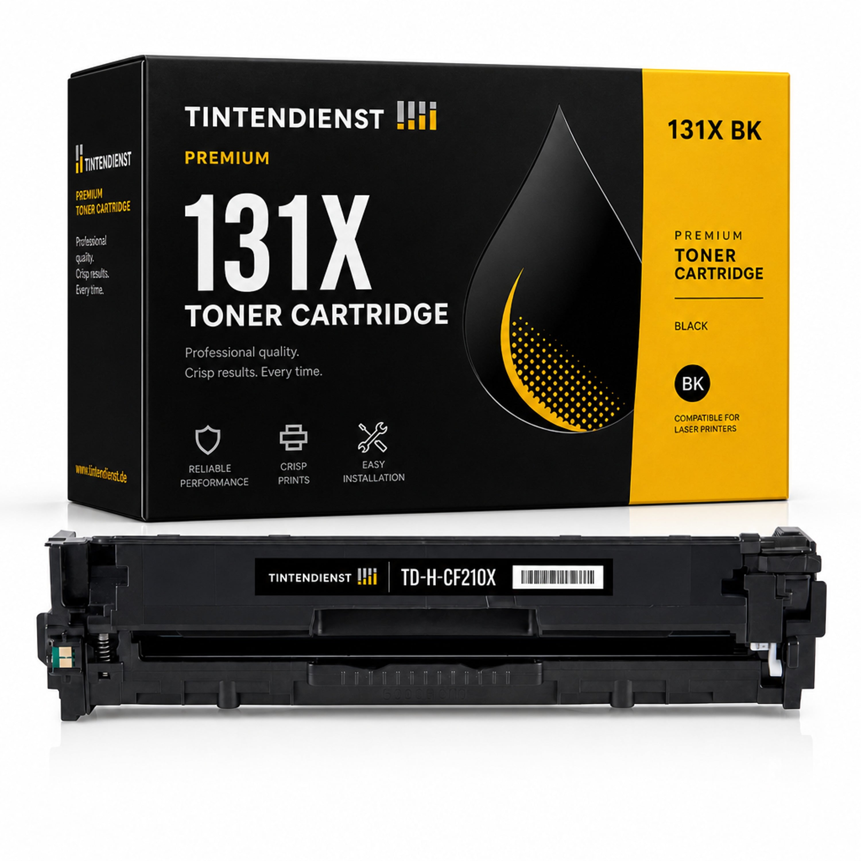 Toner kompatibel zu HP 131X, schwarz
