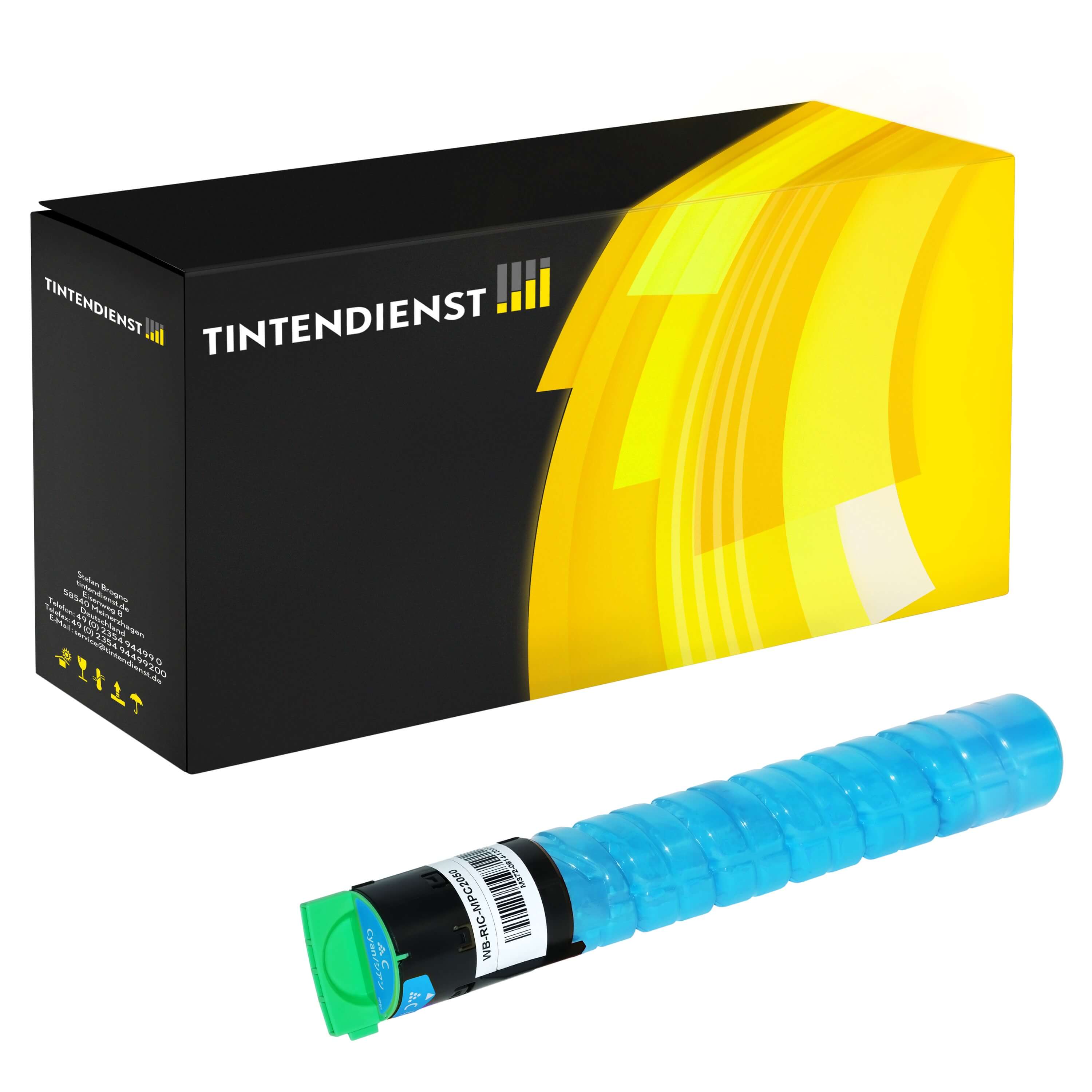 Toner kompatibel zu Ricoh 842064, cyan